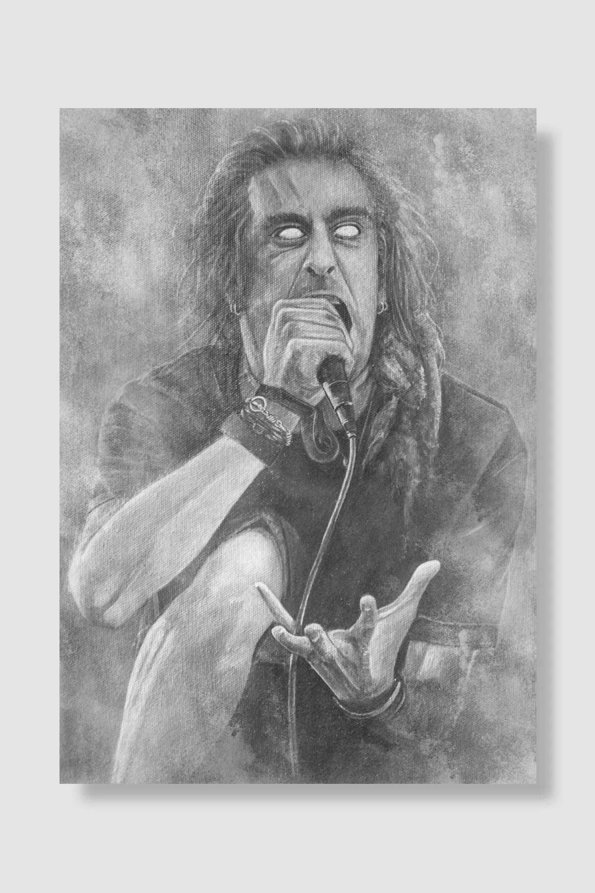 Randy Blythe Müzik Poster Çerçevesiz Yüksek Kalite Müzik Afiş Duvar Poster
