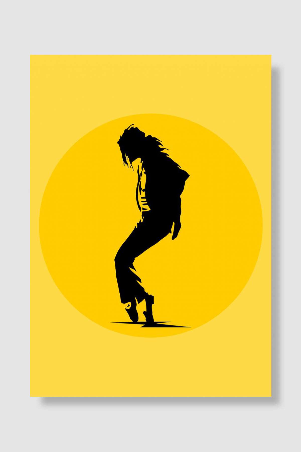MJ Müzik Poster Çerçevesiz Yüksek Kalite Müzik Afiş Duvar Poster