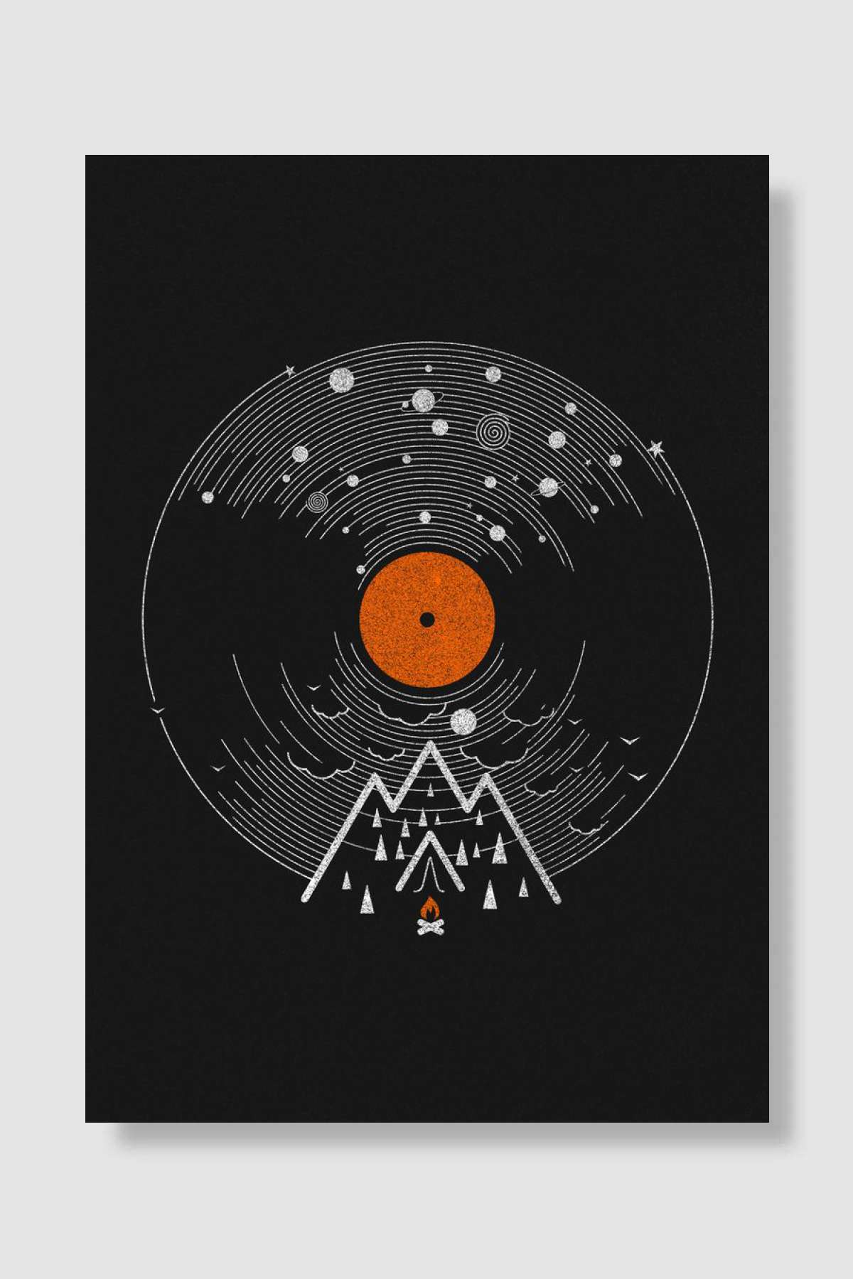 free live music... Müzik Poster Çerçevesiz Yüksek Kalite Müzik Afiş Duvar Poster