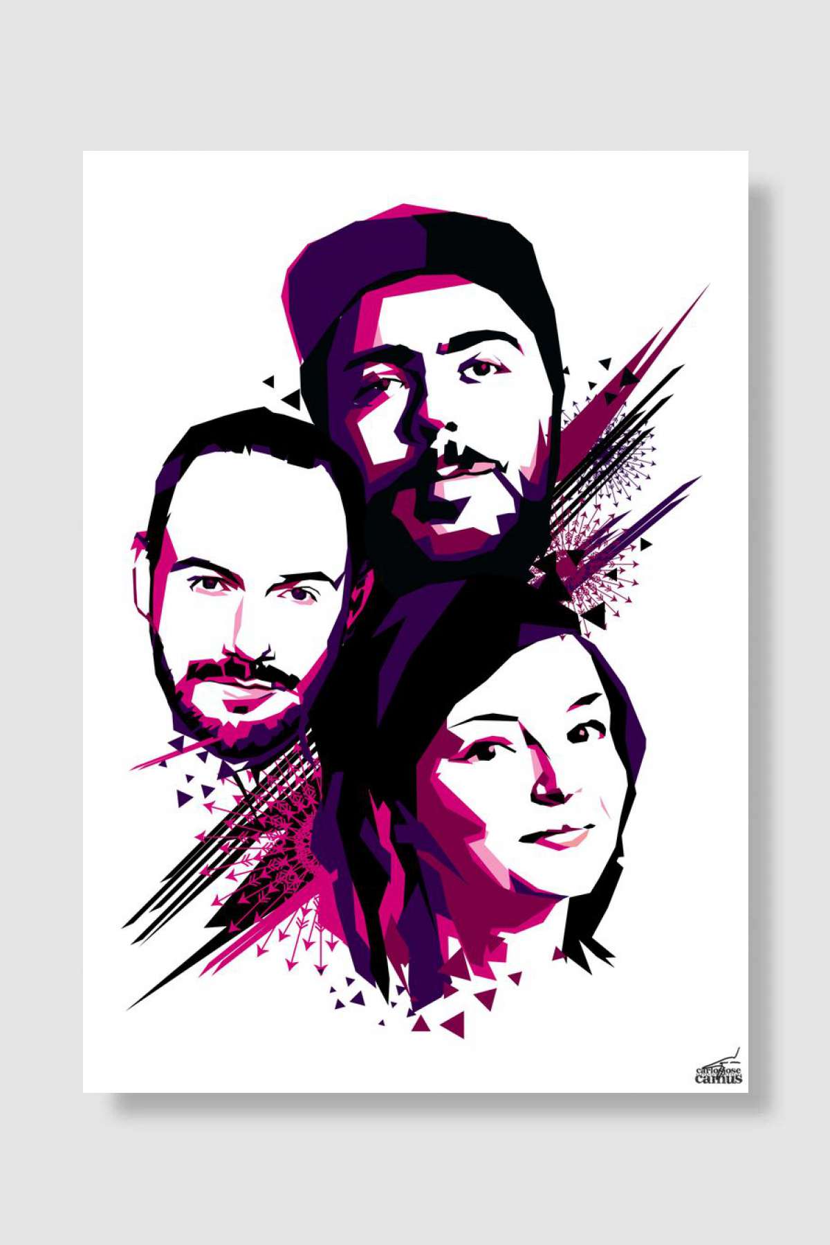 Chvrches Müzik Poster Çerçevesiz Yüksek Kalite Müzik Afiş Duvar Poster