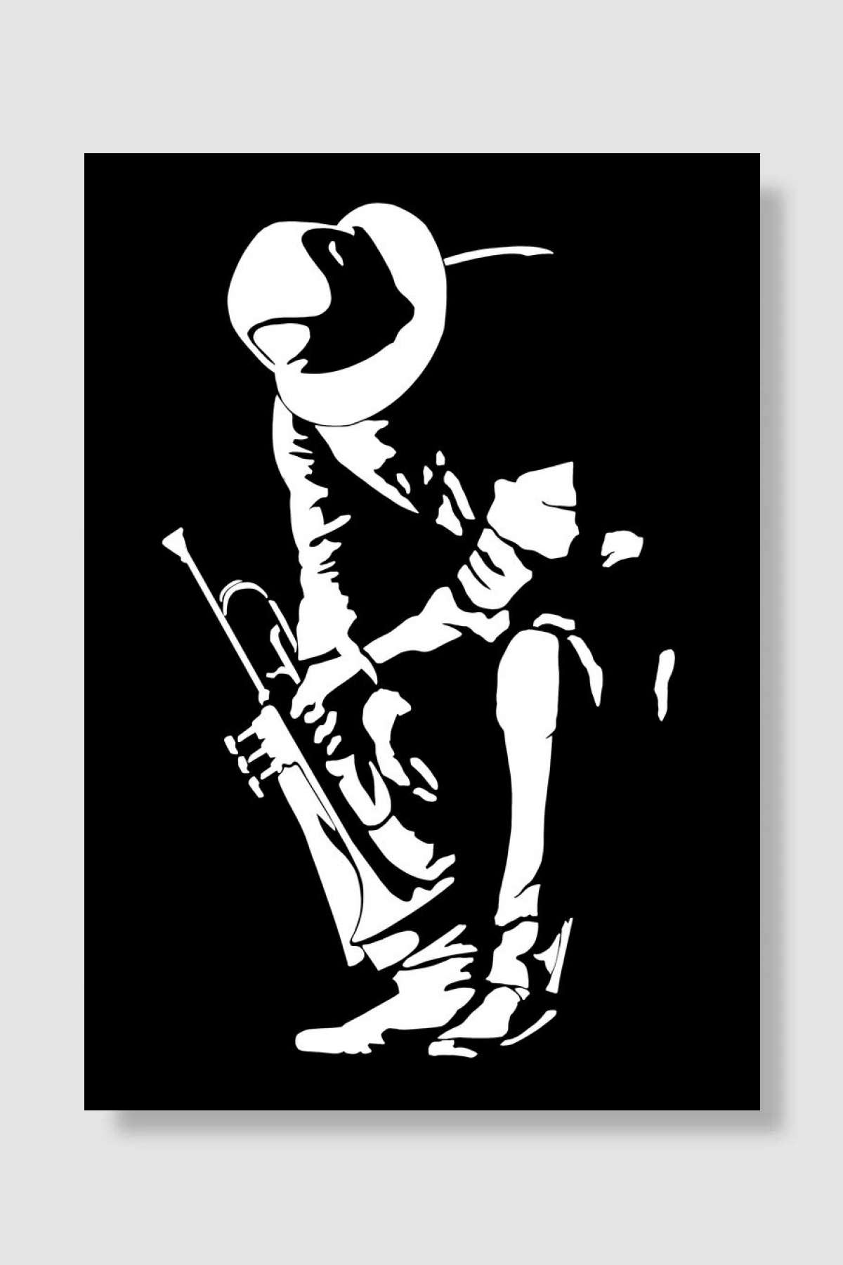 Saxophone Müzik Poster Çerçevesiz Yüksek Kalite Müzik Afiş Duvar Poster