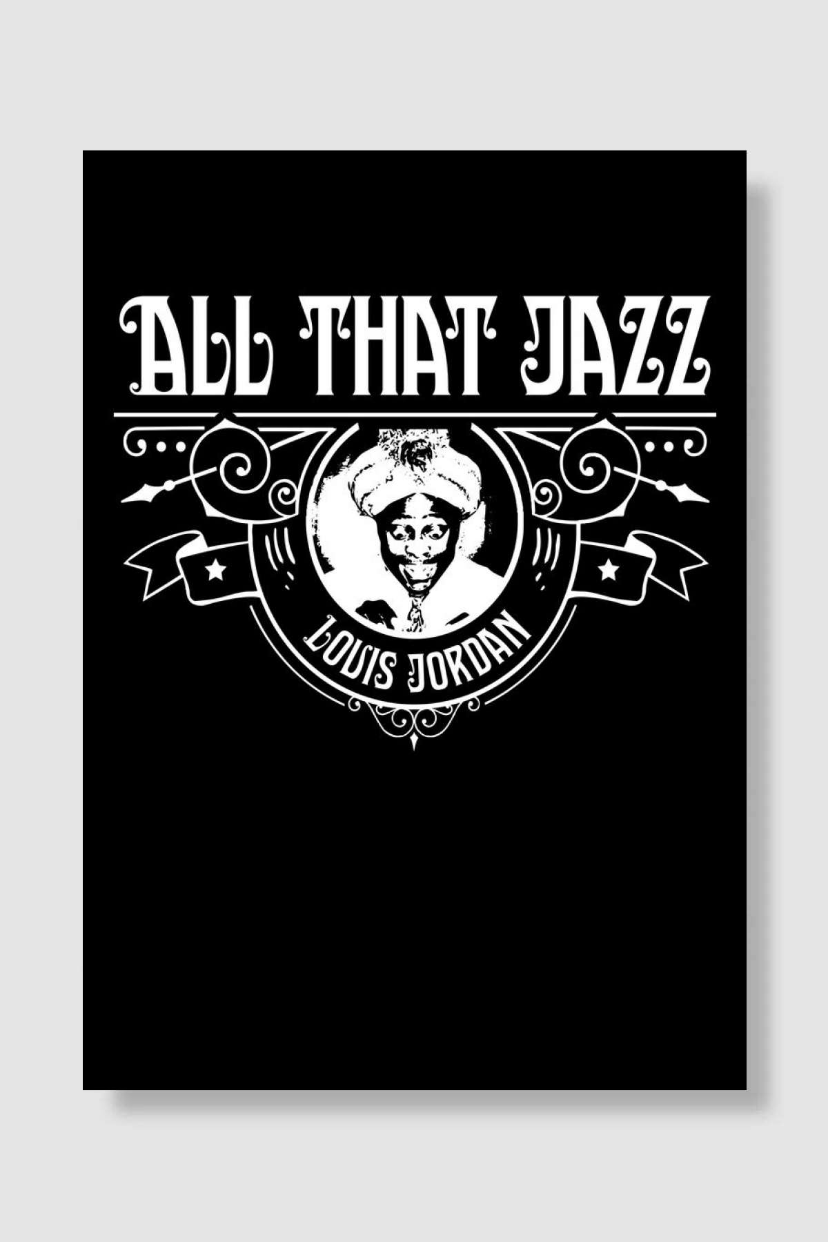 Louis Jordan Müzik Poster Çerçevesiz Yüksek Kalite Müzik Afiş Duvar Poster