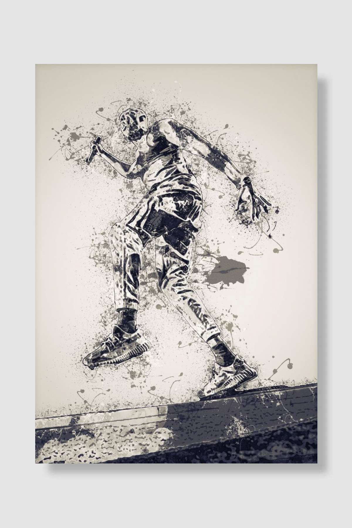 Stormzy Collection 7 Müzik Poster Çerçevesiz Yüksek Kalite Müzik Afiş Duvar Poster