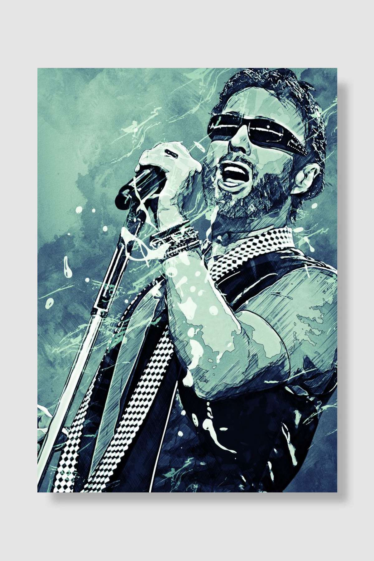 PAUL RODGERS II Müzik Poster Çerçevesiz Yüksek Kalite Müzik Afiş Duvar Poster