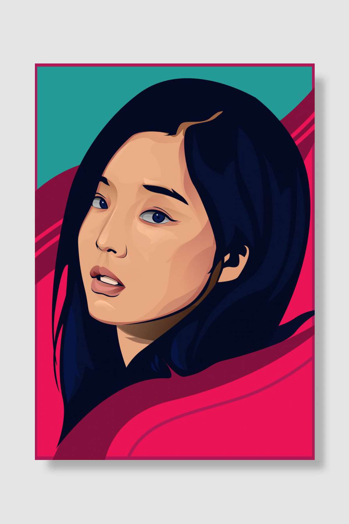 Jennie Müzik Poster Çerçevesiz Yüksek Kalite Müzik Afiş Duvar Poster