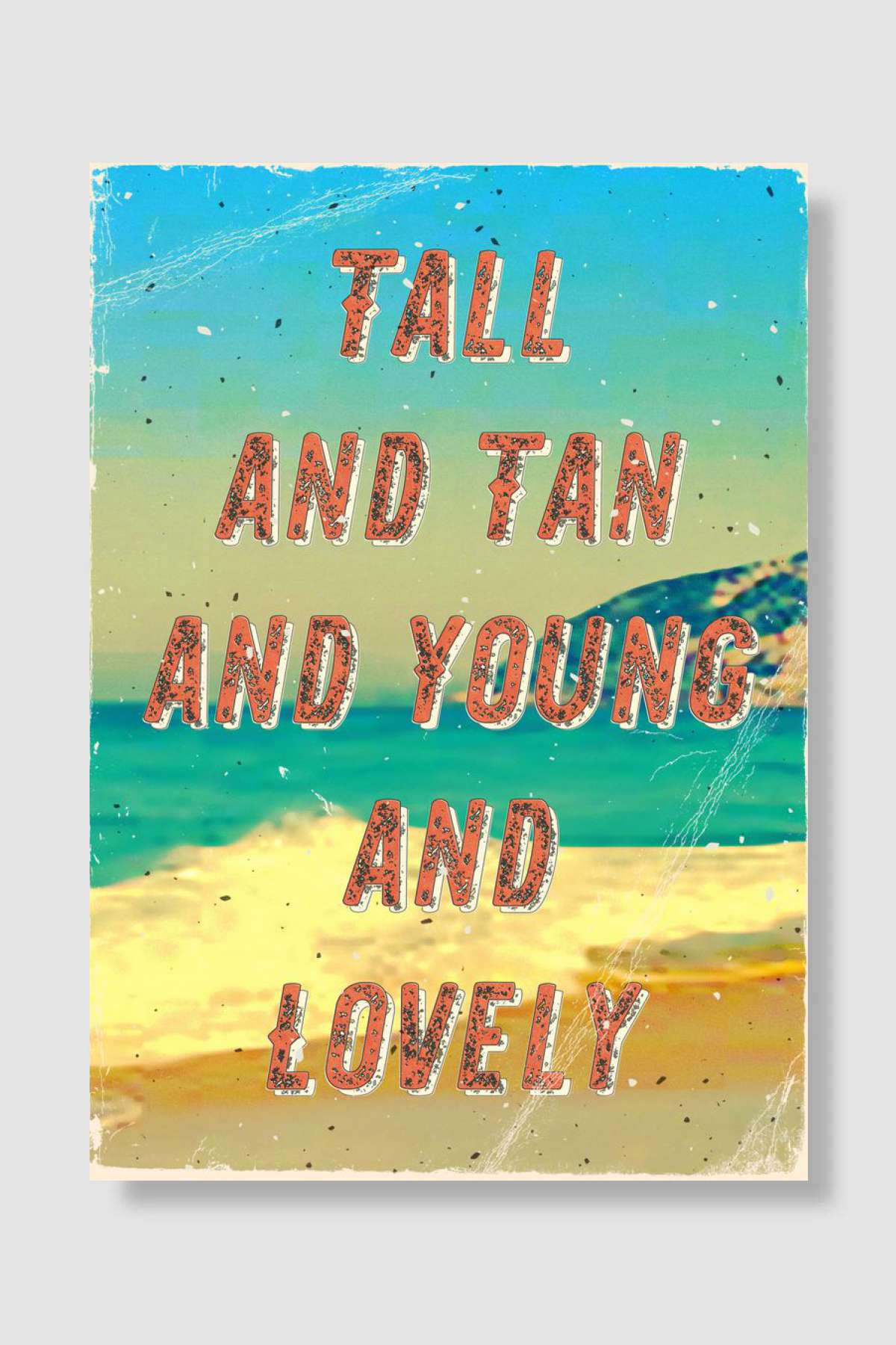 Girl from Ipanema 1 Müzik Poster Çerçevesiz Yüksek Kalite Müzik Afiş Duvar Poster