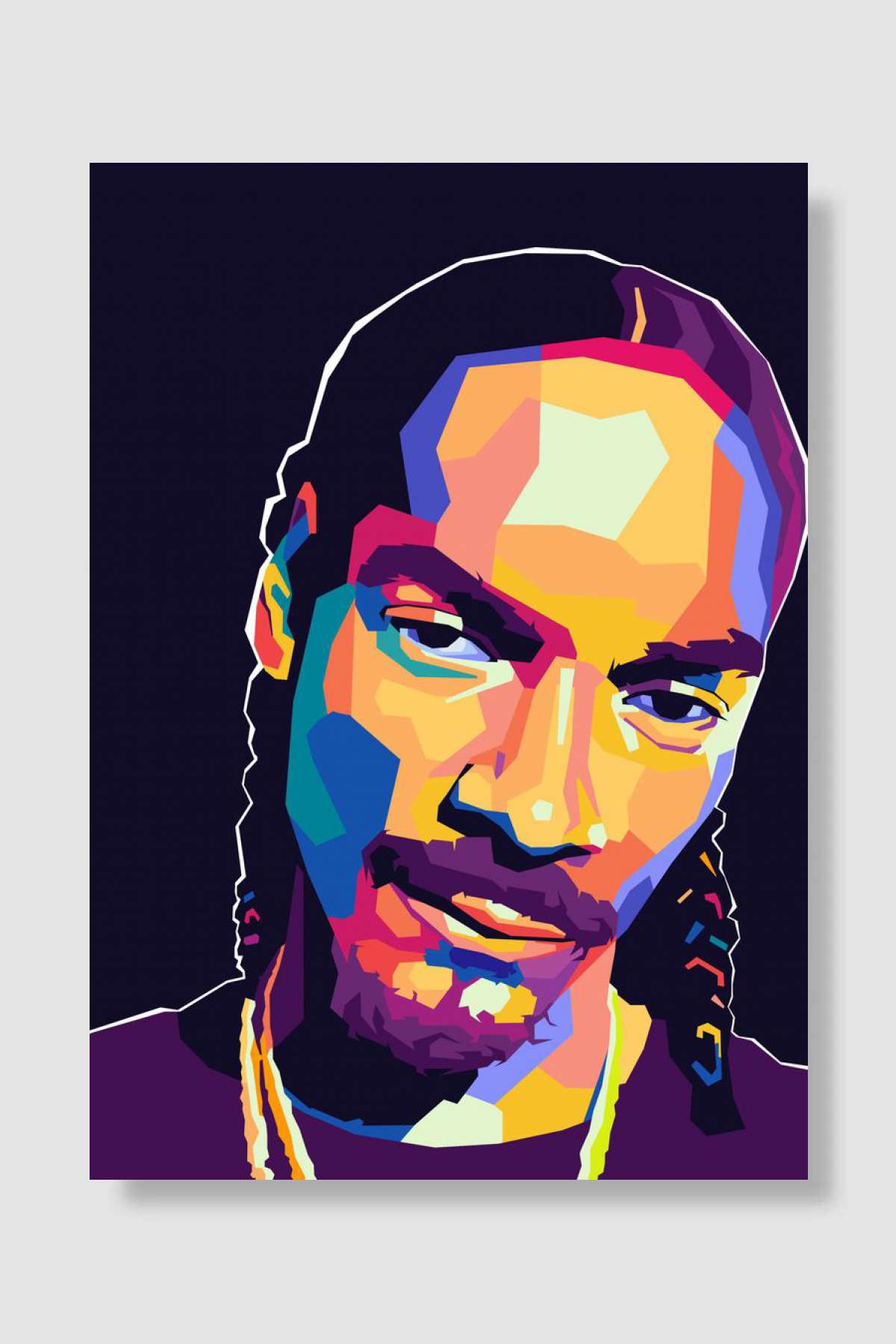 Snop dogg Müzik Poster Çerçevesiz Yüksek Kalite Müzik Afiş Duvar Poster