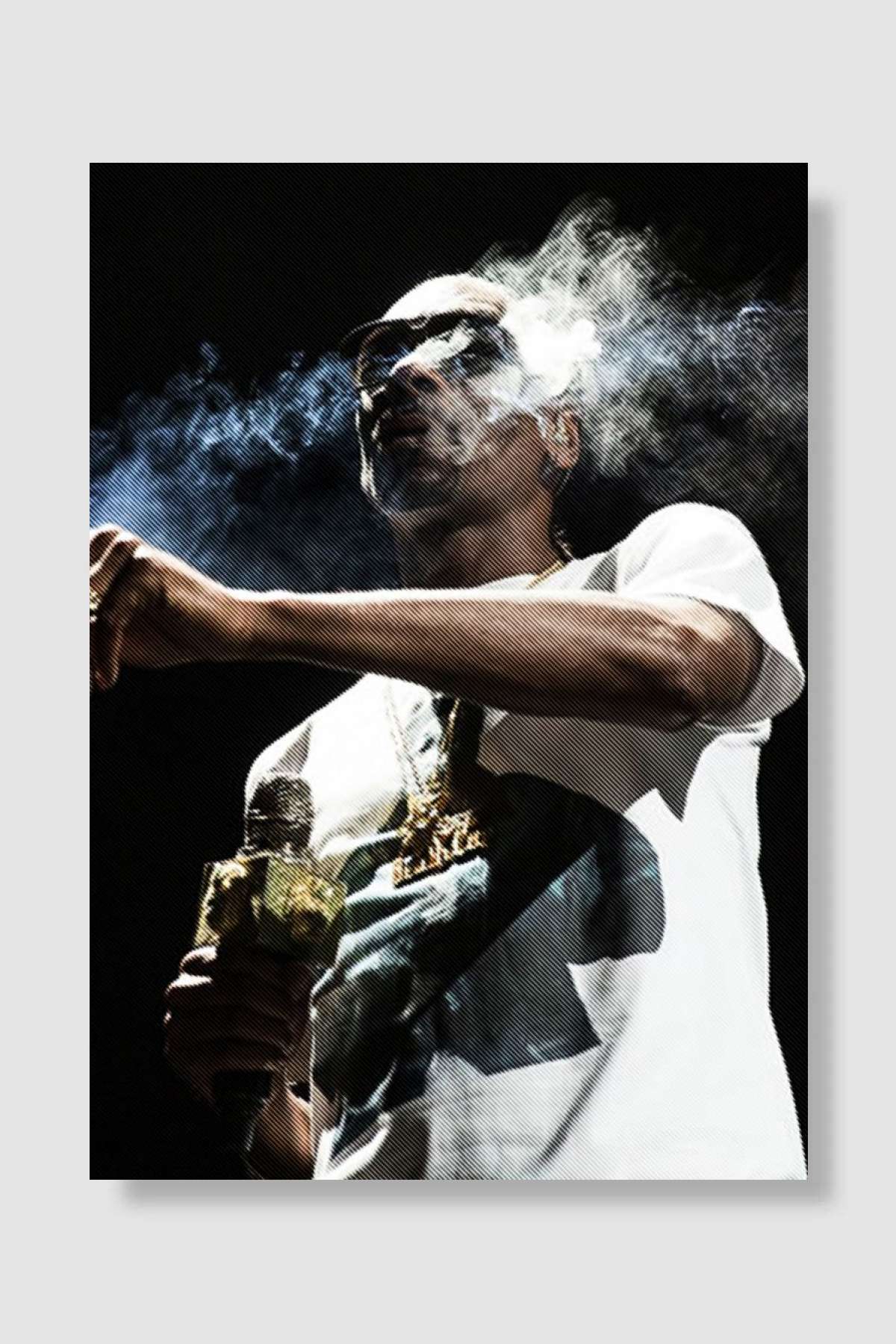 Young Thug Rapper Müzik Poster Çerçevesiz Yüksek Kalite Müzik Afiş Duvar Poster
