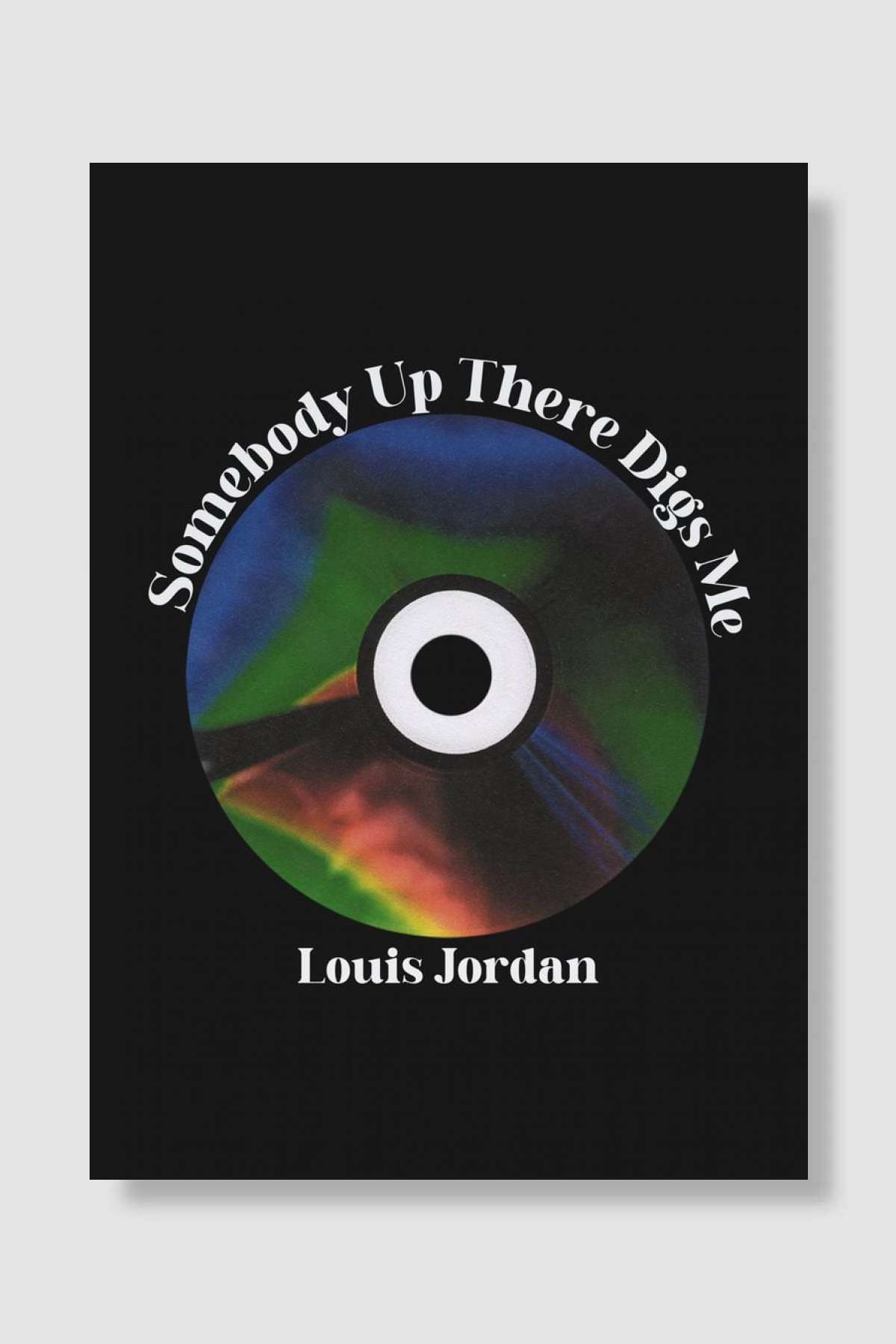 Somebody Up There Digs Me Müzik Poster Çerçevesiz Yüksek Kalite Müzik Afiş Duvar Poster