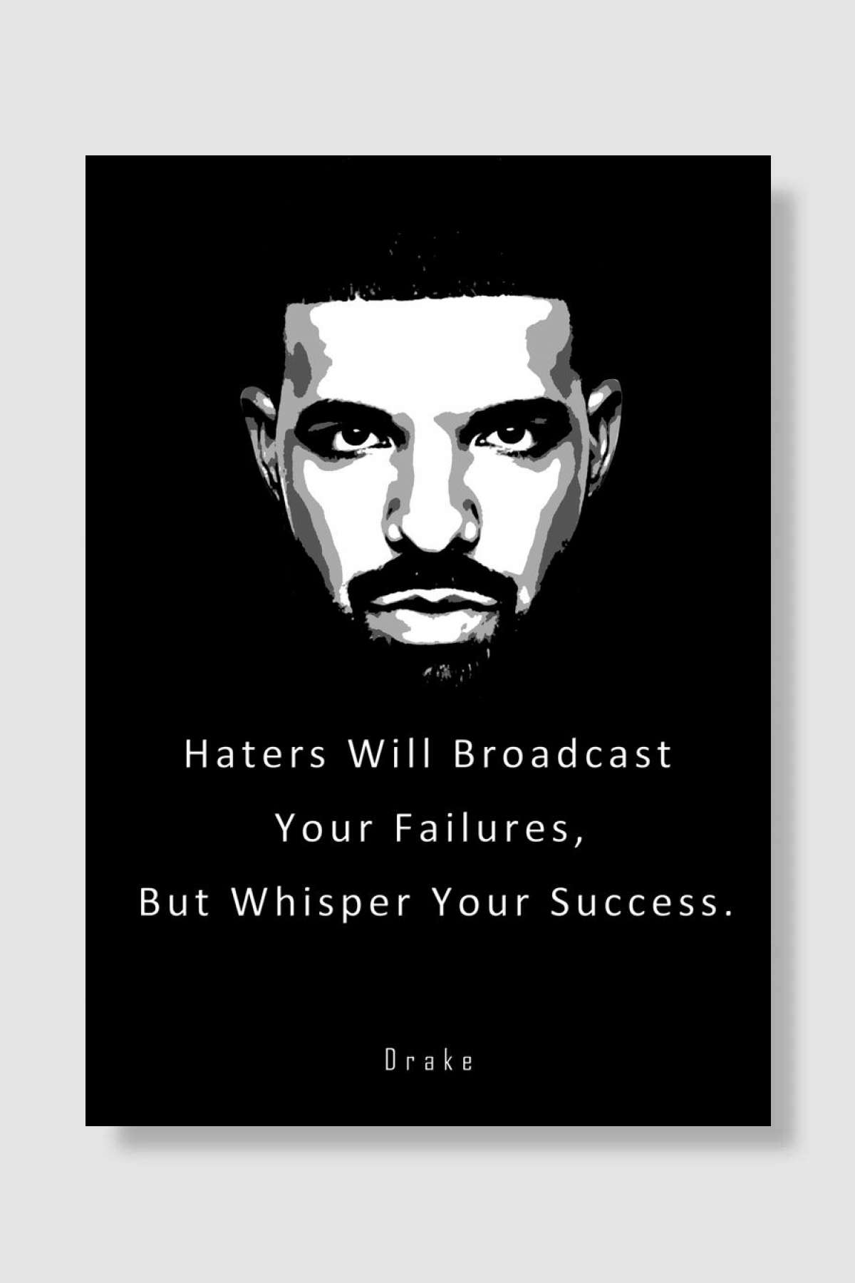 Drake Müzik Poster Çerçevesiz Yüksek Kalite Müzik Afiş Duvar Poster