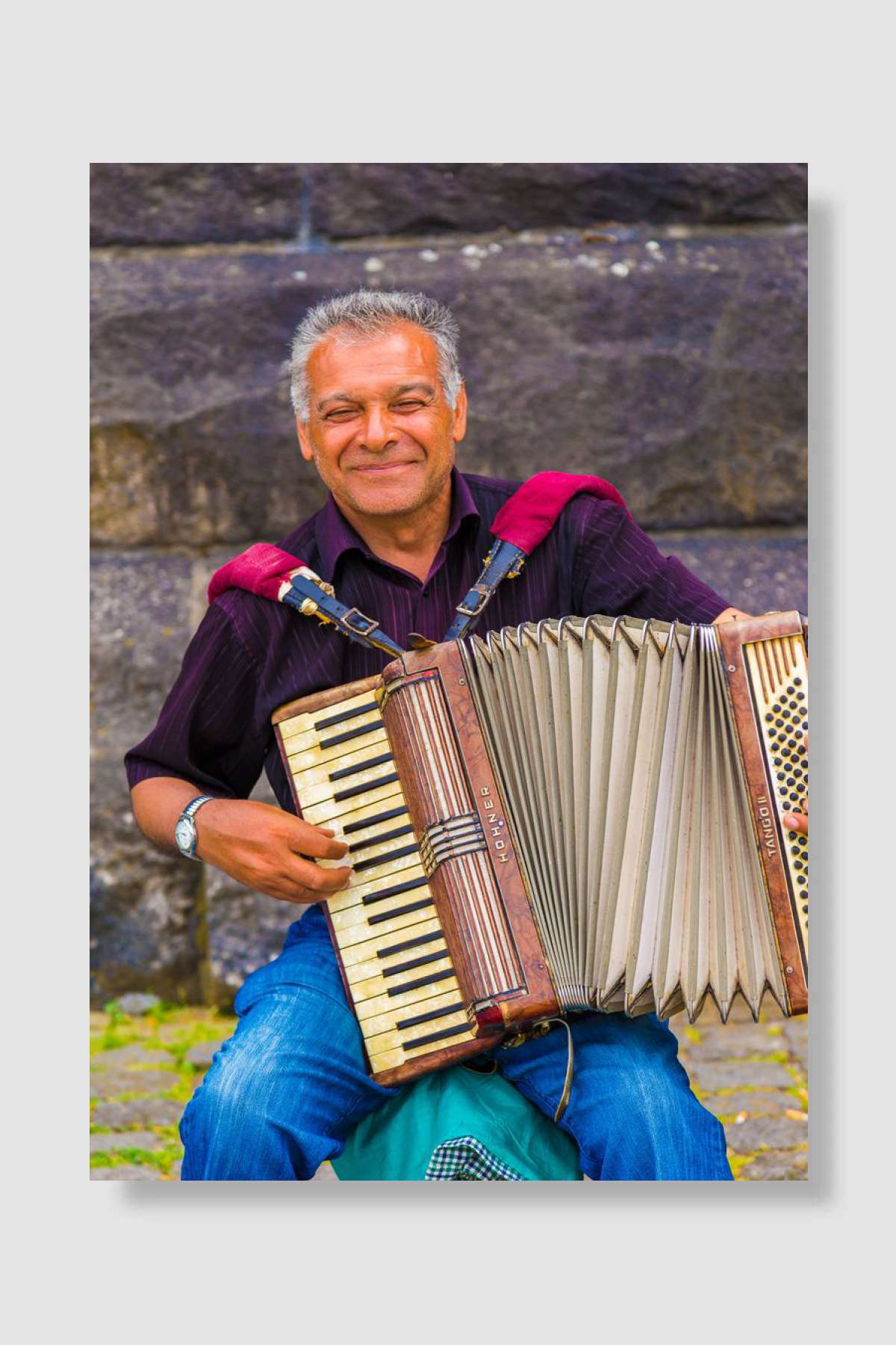 Music Is Joy Müzik Poster Çerçevesiz Yüksek Kalite Müzik Afiş Duvar Poster