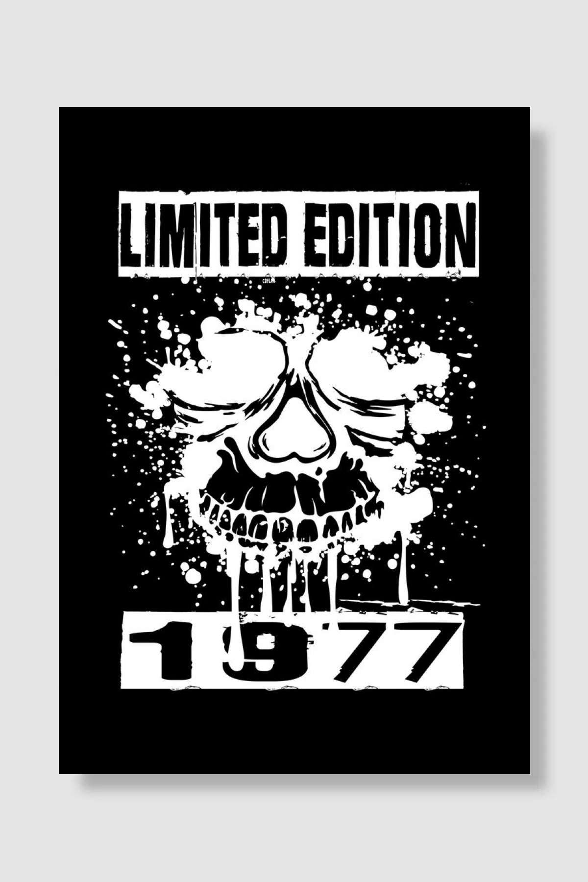 Limited Edition 1977 Müzik Poster Çerçevesiz Yüksek Kalite Müzik Afiş Duvar Poster - En İyi Fiyatlarla