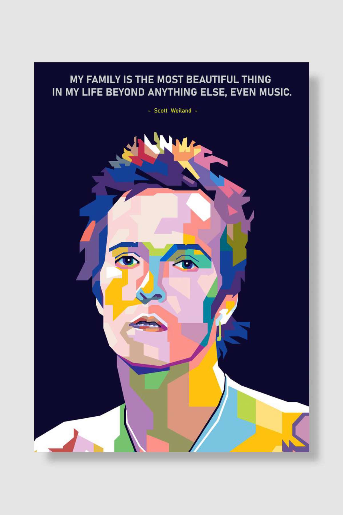 Scott Weialnd Müzik Poster Çerçevesiz Yüksek Kalite Müzik Afiş Duvar Poster