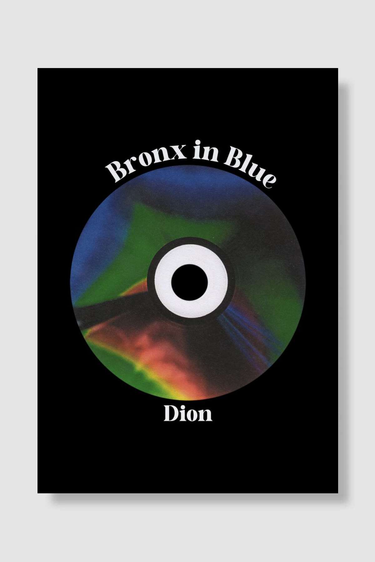 Bronx in Blue Müzik Poster Çerçevesiz Yüksek Kalite Müzik Afiş Duvar Poster