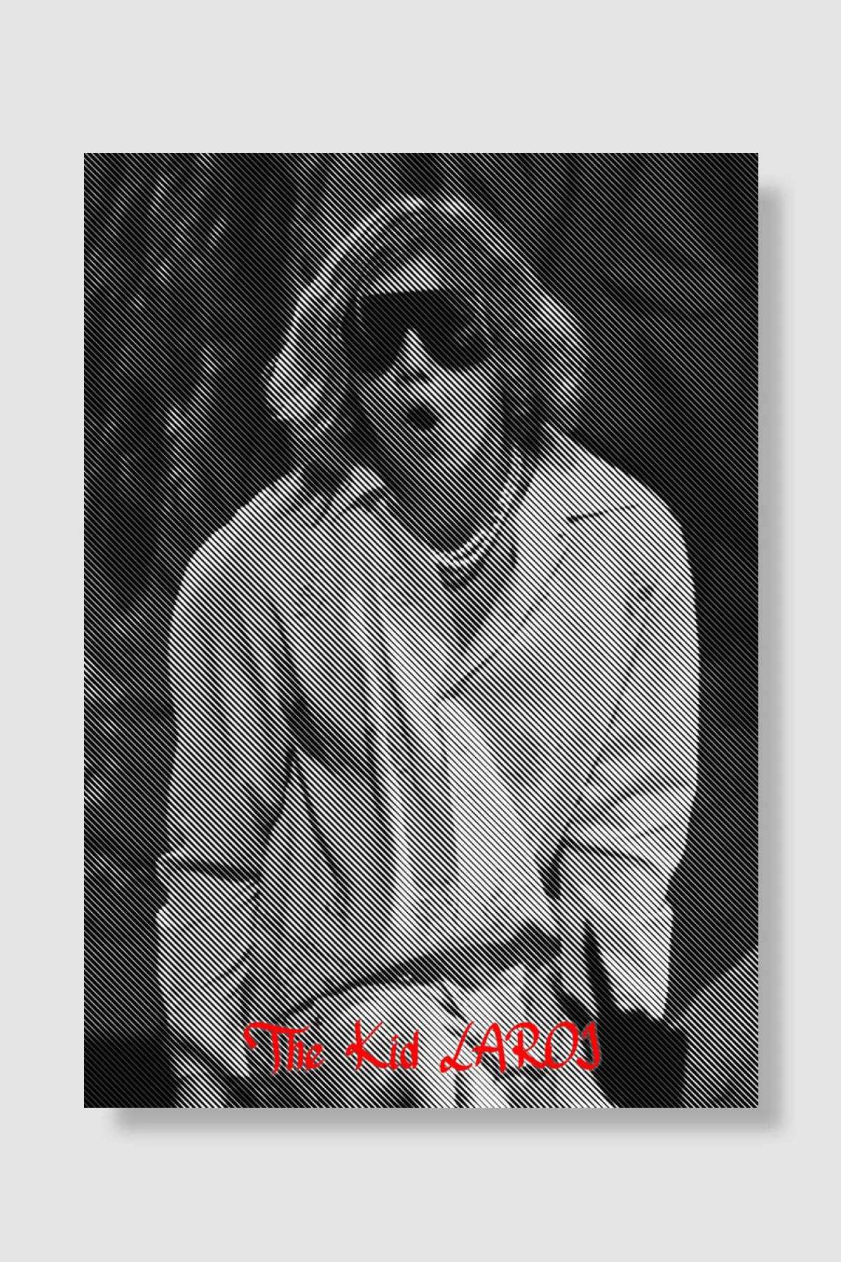 the kid LAROI Müzik Poster Çerçevesiz Yüksek Kalite Müzik Afiş Duvar Poster