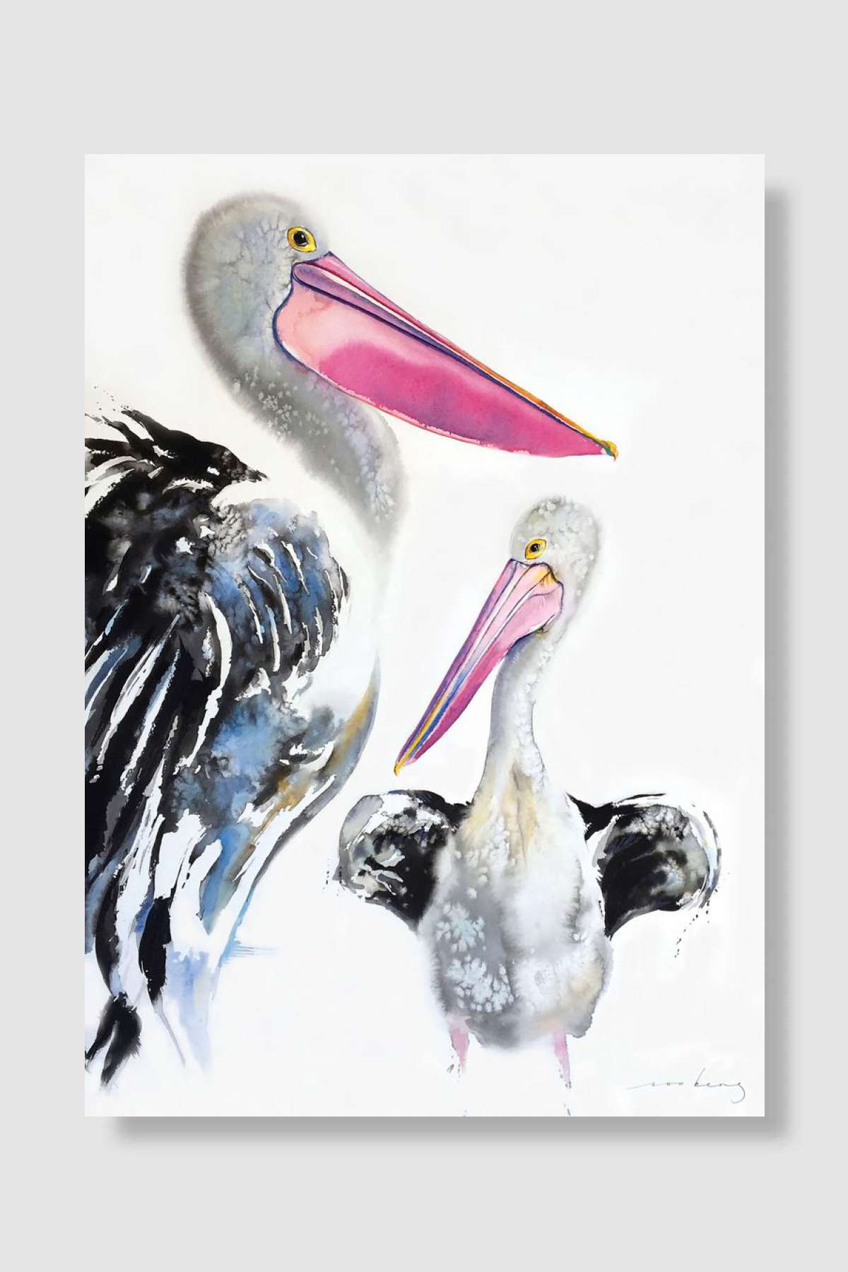 Pelican Majestic Müzik Poster Çerçevesiz Yüksek Kalite Müzik Afiş Duvar Poster