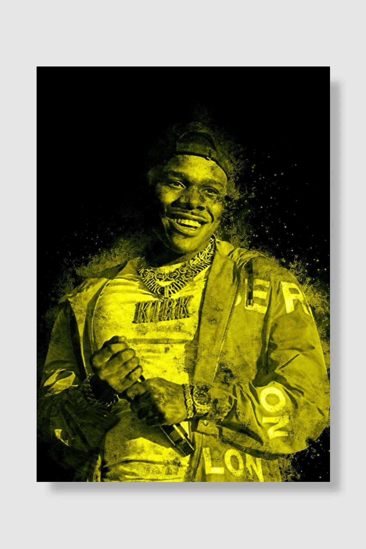 dababy Müzik Poster Çerçevesiz Yüksek Kalite Müzik Afiş Duvar Poster