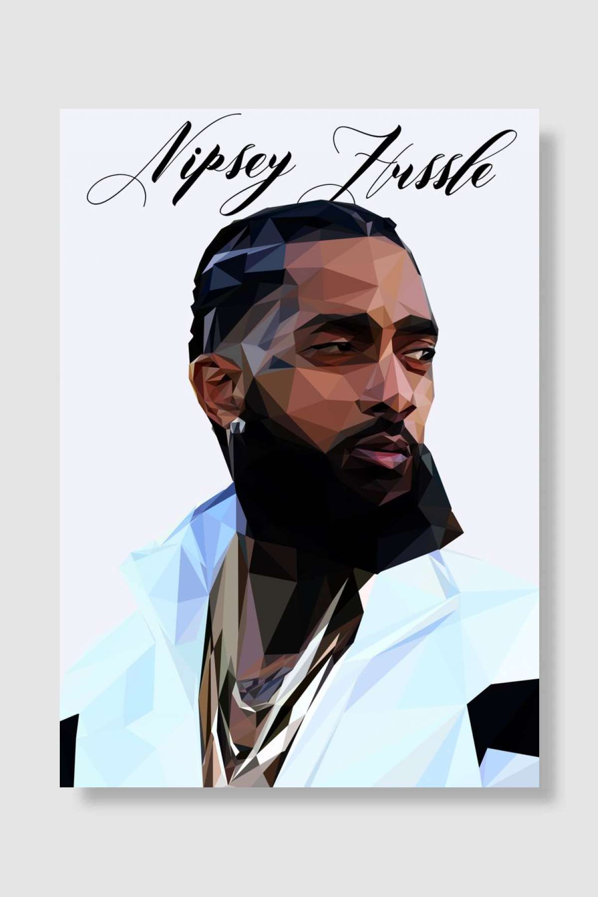 Nipsey husle Müzik Poster Çerçevesiz Yüksek Kalite Müzik Afiş Duvar Poster