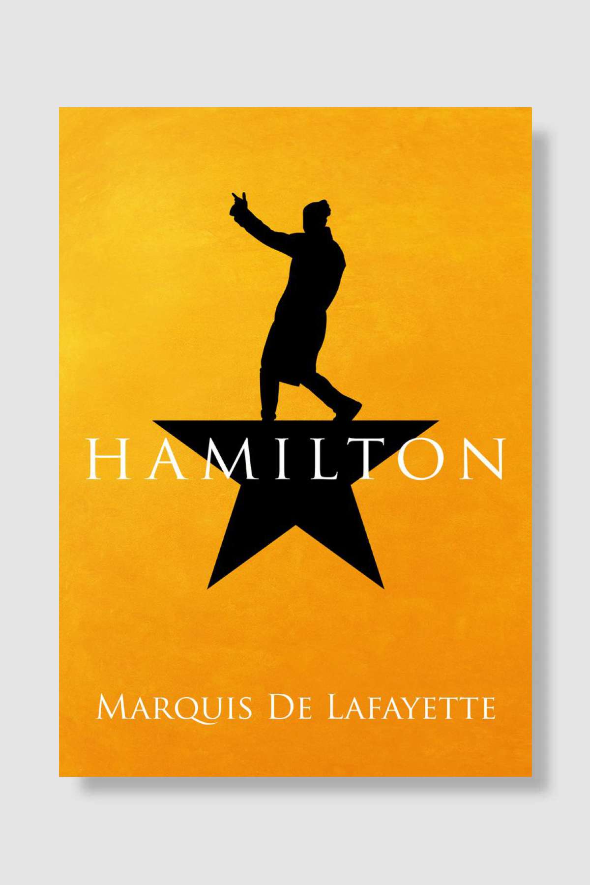 Marquis De Lafayette Müzik Poster Çerçevesiz Yüksek Kalite Müzik Afiş Duvar Poster