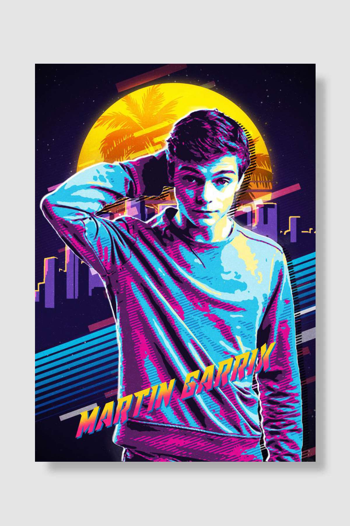 MARTIN GARRIX Müzik Poster Çerçevesiz Yüksek Kalite Müzik Afiş Duvar Poster