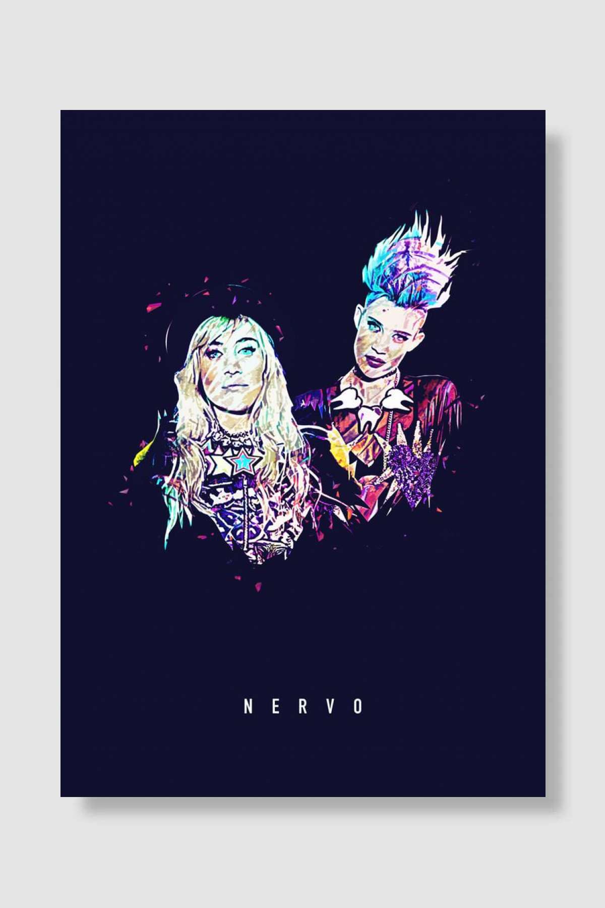 NERVO Müzik Poster Çerçevesiz Yüksek Kalite Müzik Afiş Duvar Poster - En İyi Fiyatlarla
