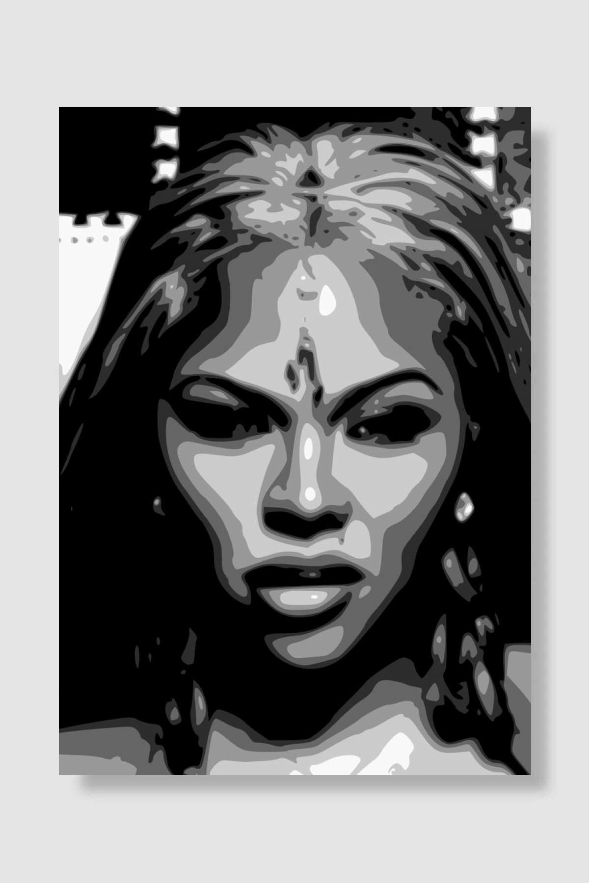 Lil Kim Müzik Poster Çerçevesiz Yüksek Kalite Müzik Afiş Duvar Poster