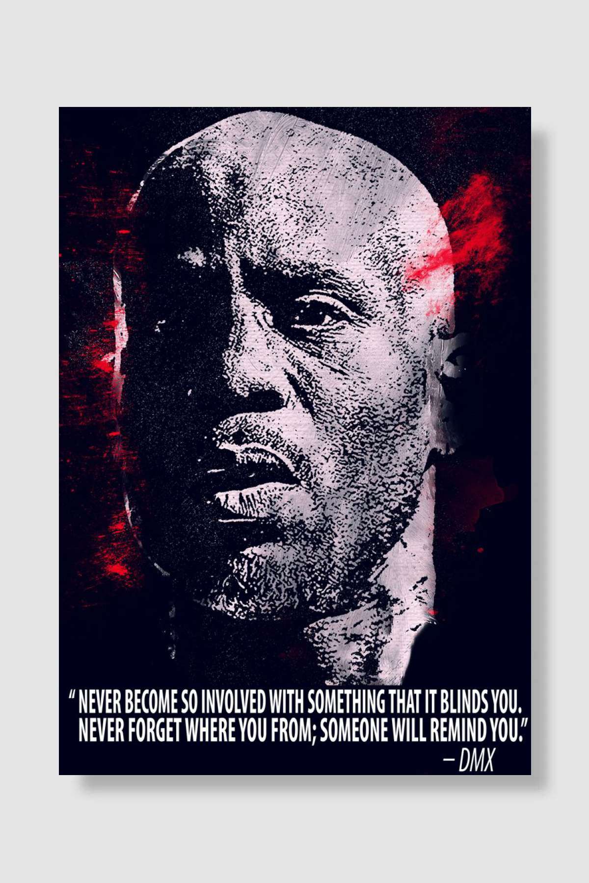 DMX Müzik Poster Çerçevesiz Yüksek Kalite Müzik Afiş Duvar Poster