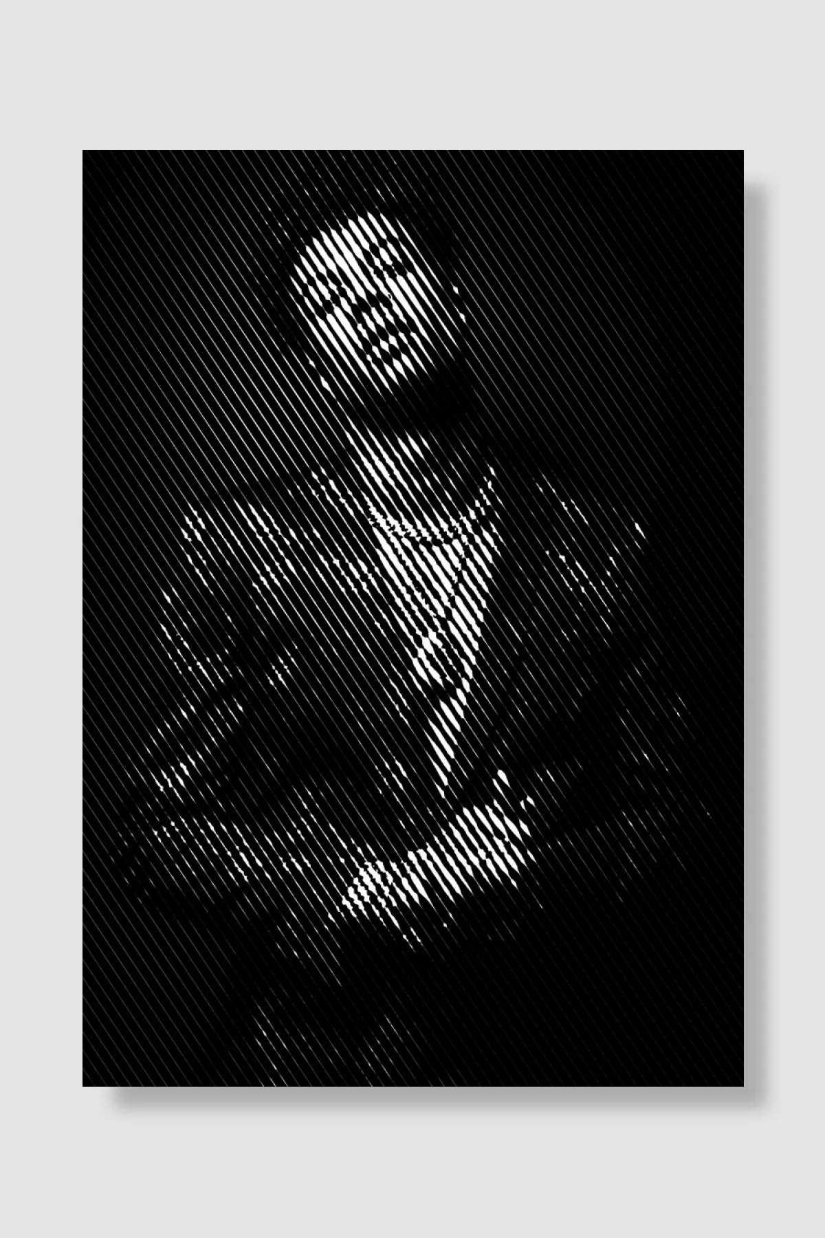 blue face Müzik Poster Çerçevesiz Yüksek Kalite Müzik Afiş Duvar Poster