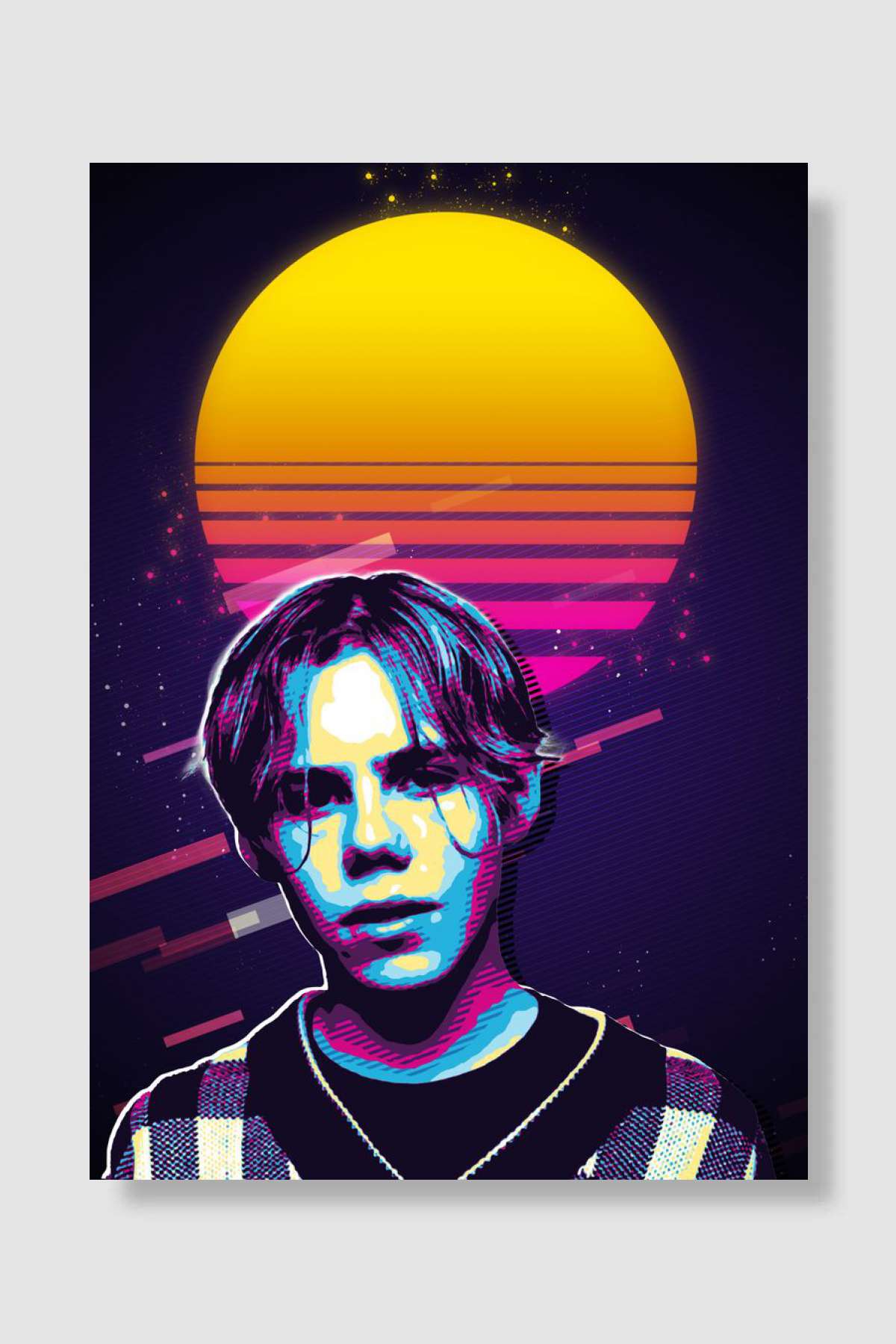 The Kid LAROI Müzik Poster Çerçevesiz Yüksek Kalite Müzik Afiş Duvar Poster