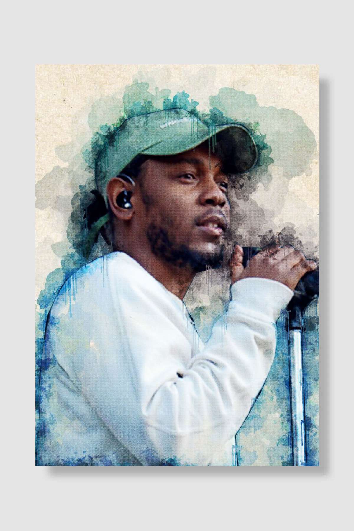 Kendrick Lamar Müzik Poster Çerçevesiz Yüksek Kalite Müzik Afiş Duvar Poster