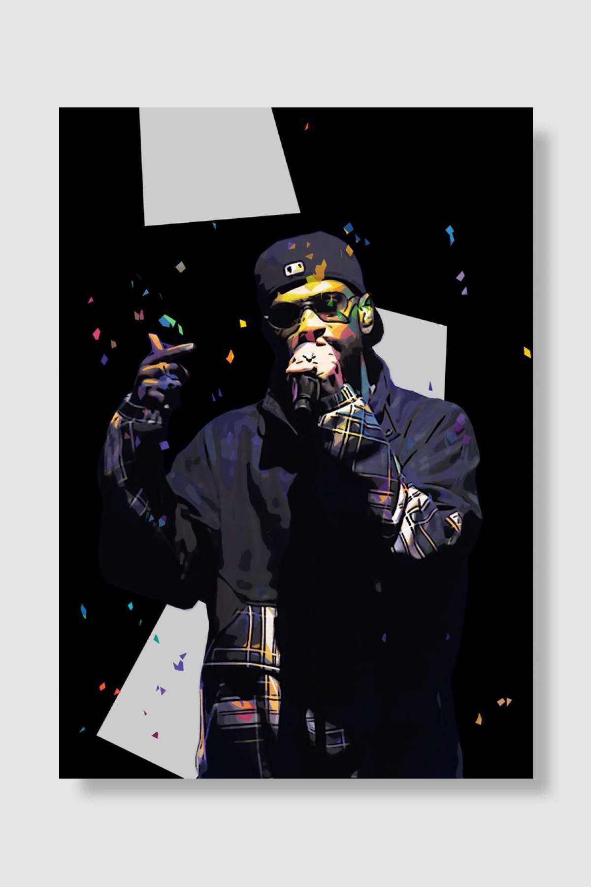 Big Sean Müzik Poster Çerçevesiz Yüksek Kalite Müzik Afiş Duvar Poster