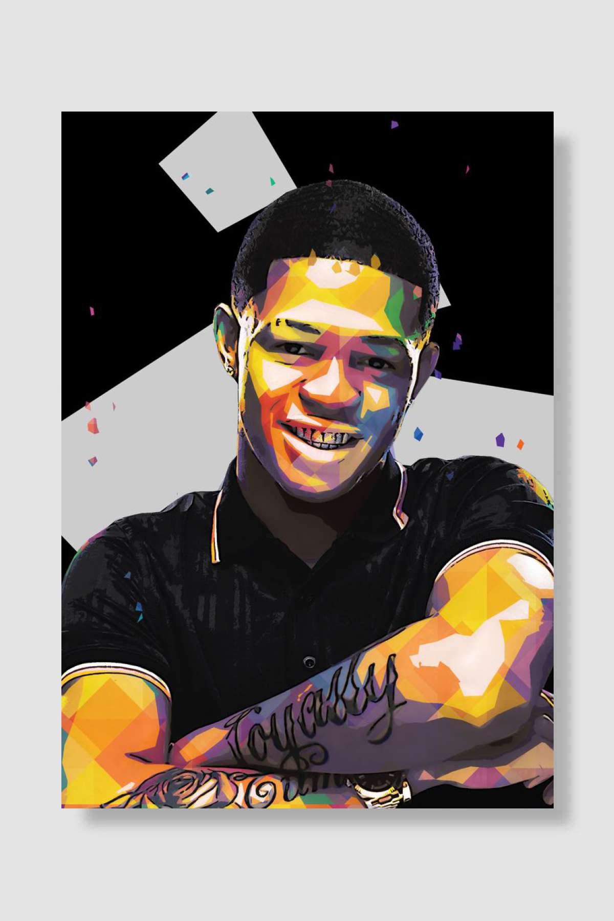 YK Osiris Müzik Poster Çerçevesiz Yüksek Kalite Müzik Afiş Duvar Poster