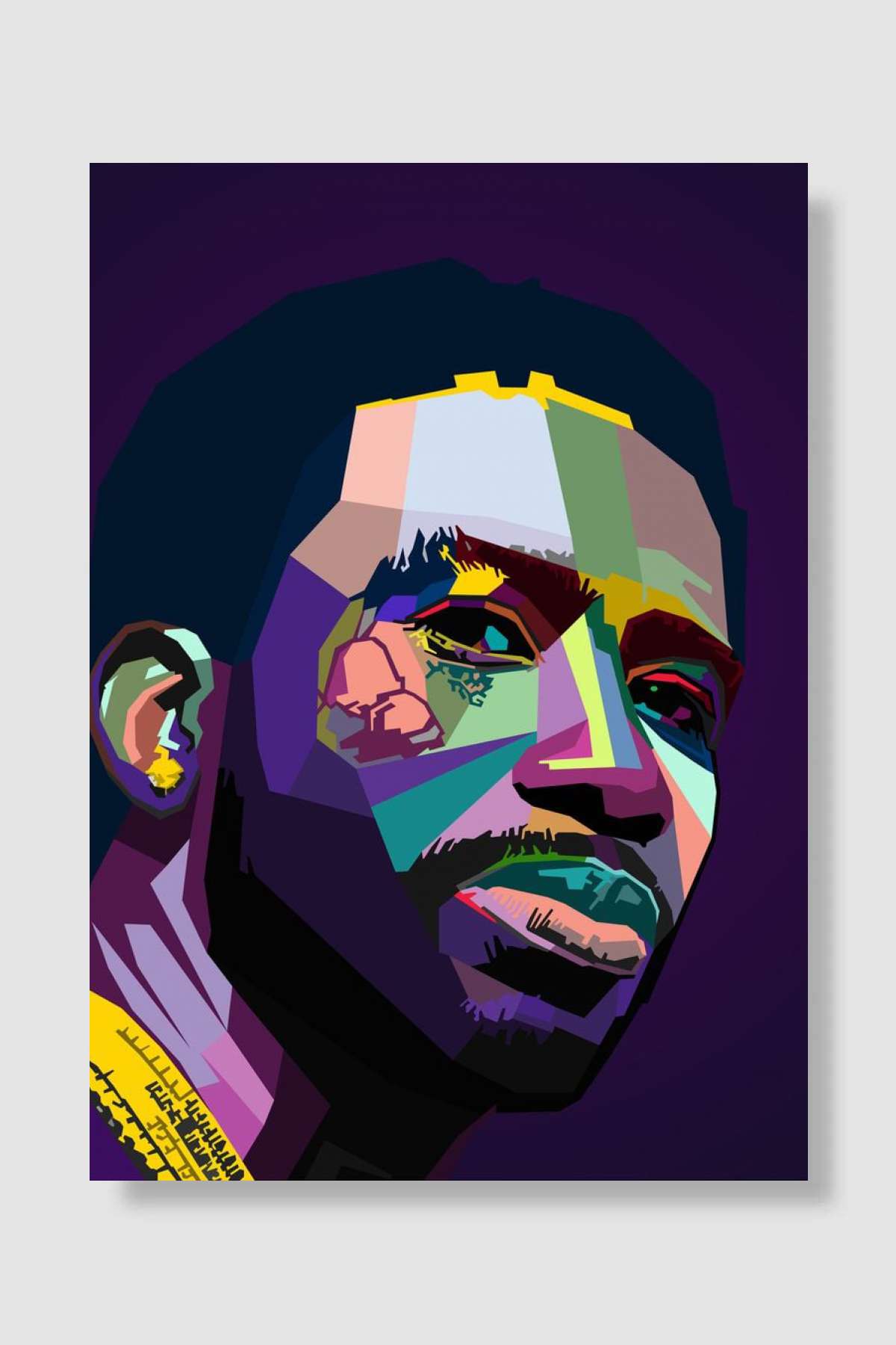 Gucci Mane WPAP Pop Art Müzik Poster Çerçevesiz Yüksek Kalite Müzik Afiş Duvar Poster
