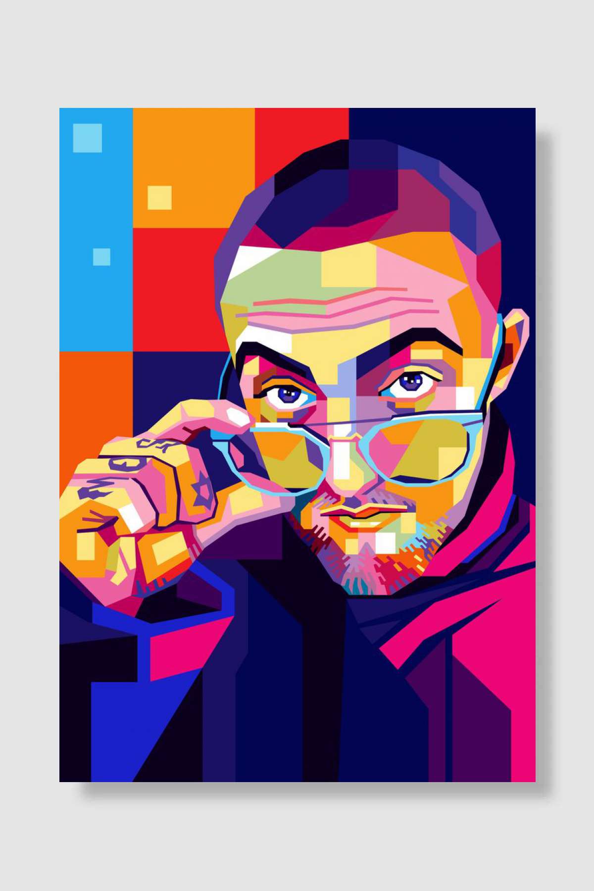 Mac Miller Müzik Poster Çerçevesiz Yüksek Kalite Müzik Afiş Duvar Poster