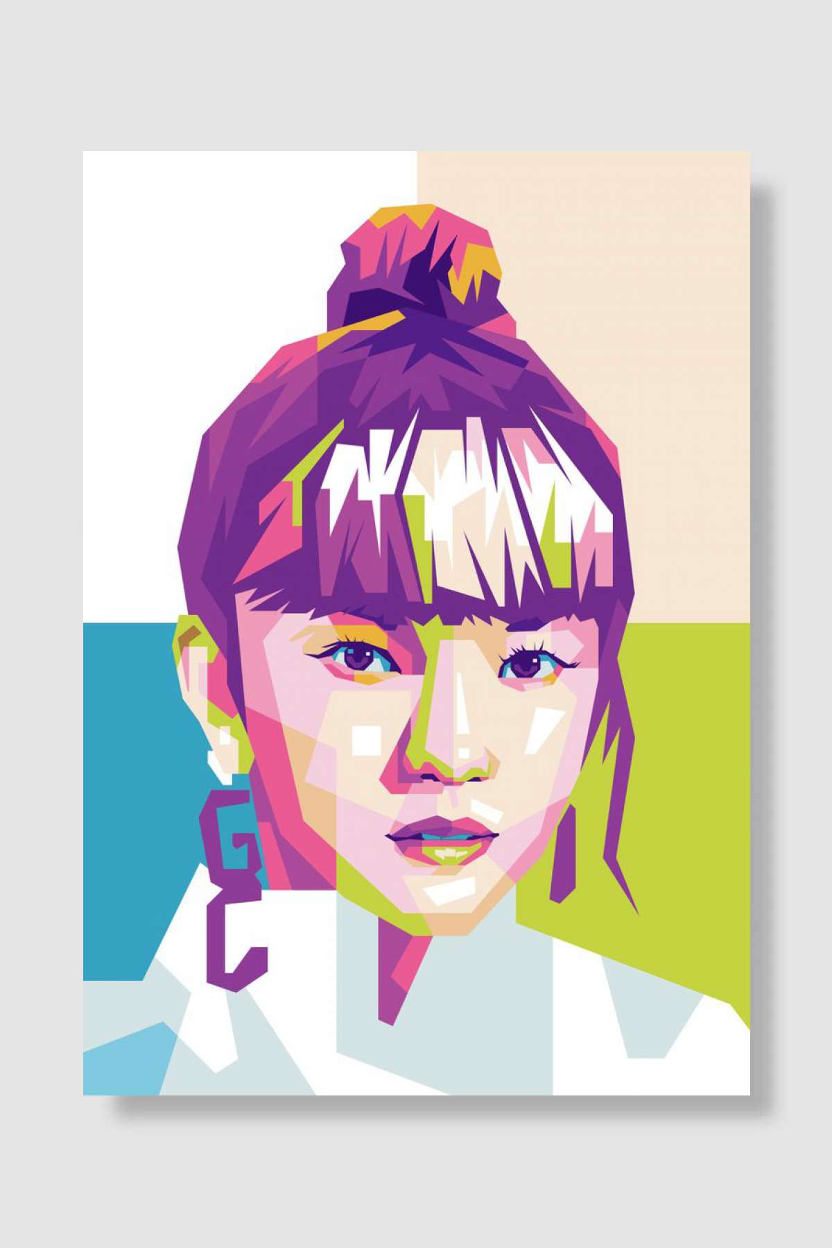 ONDA EVERGLOW POP ART Müzik Poster Çerçevesiz Yüksek Kalite Müzik Afiş Duvar Poster