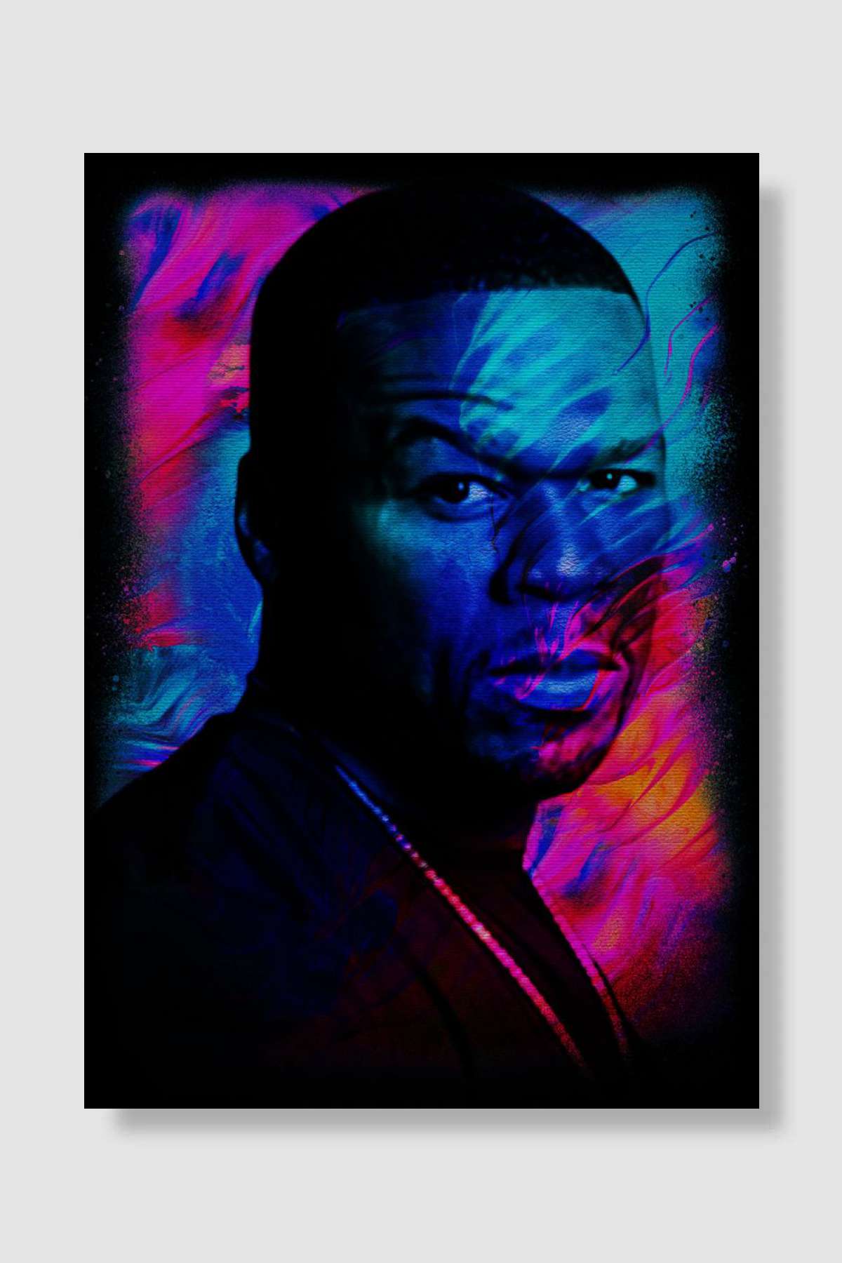 50 cent Müzik Poster Çerçevesiz Yüksek Kalite Müzik Afiş Duvar Poster