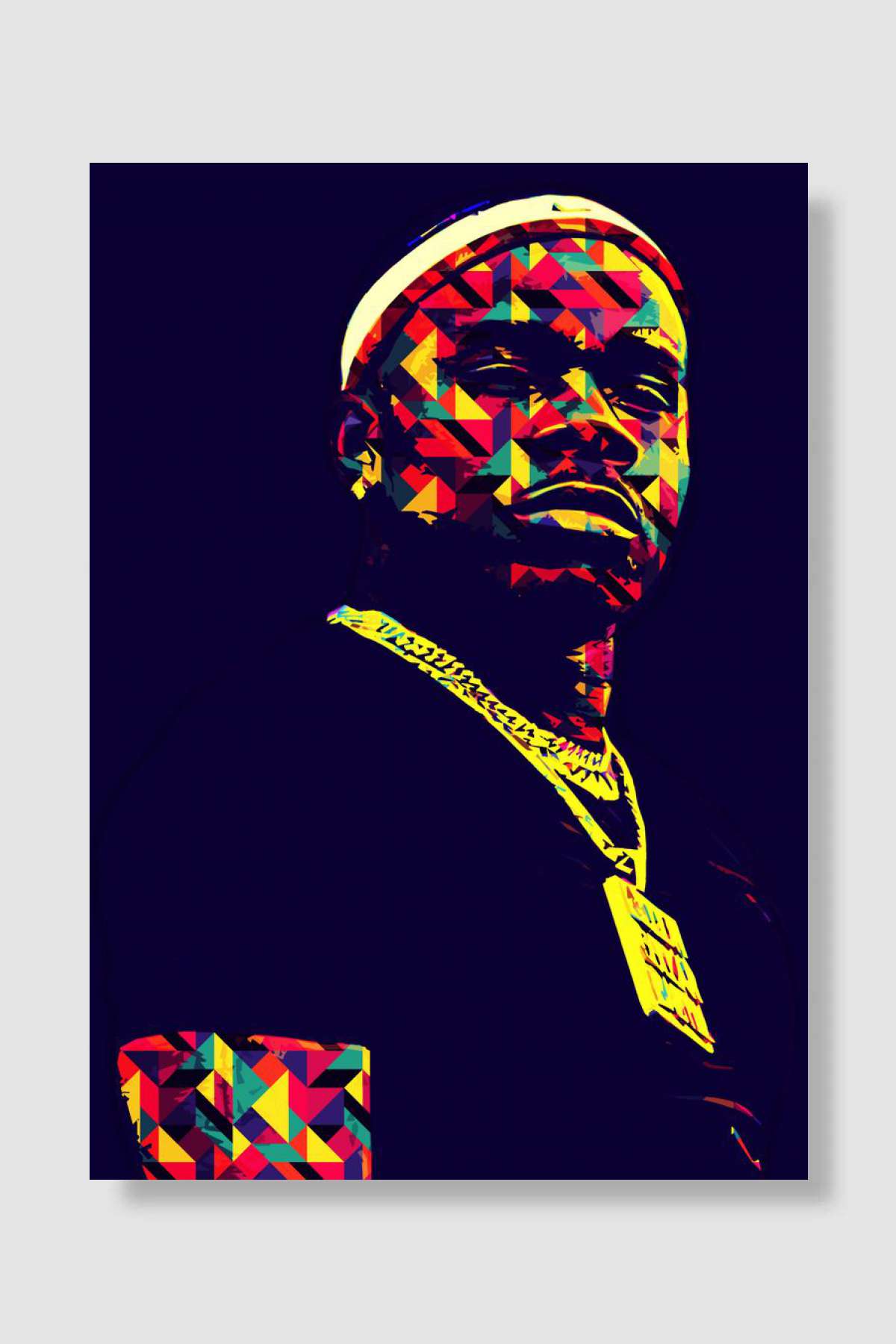 DaBaby Müzik Poster Çerçevesiz Yüksek Kalite Müzik Afiş Duvar Poster