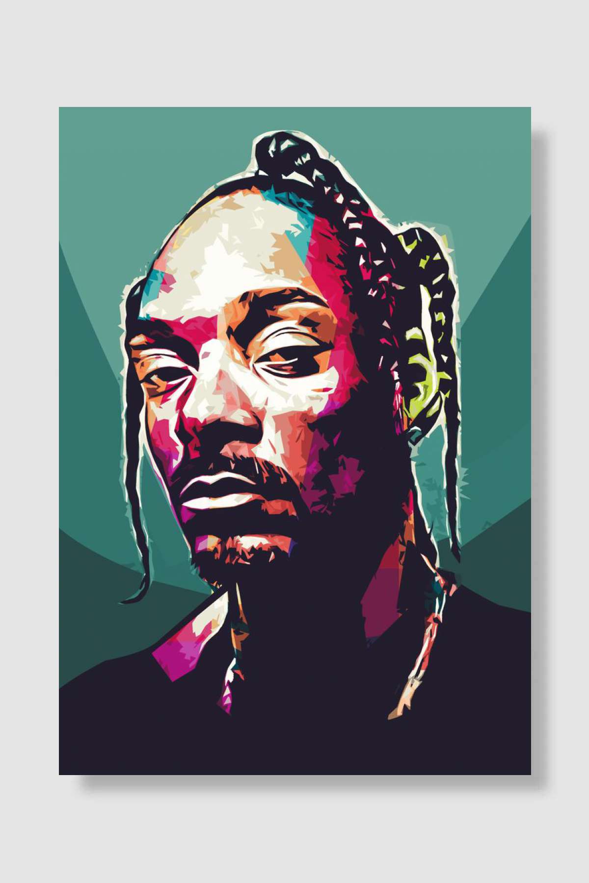Snoop Dogg Müzik Poster Çerçevesiz Yüksek Kalite Müzik Afiş Duvar Poster