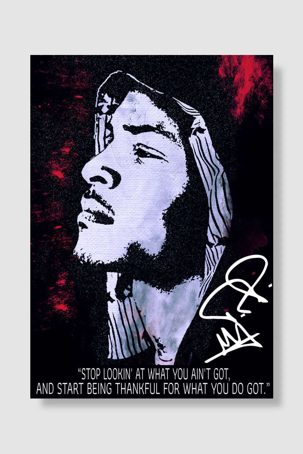 TI Müzik Poster Çerçevesiz Yüksek Kalite Müzik Afiş Duvar Poster