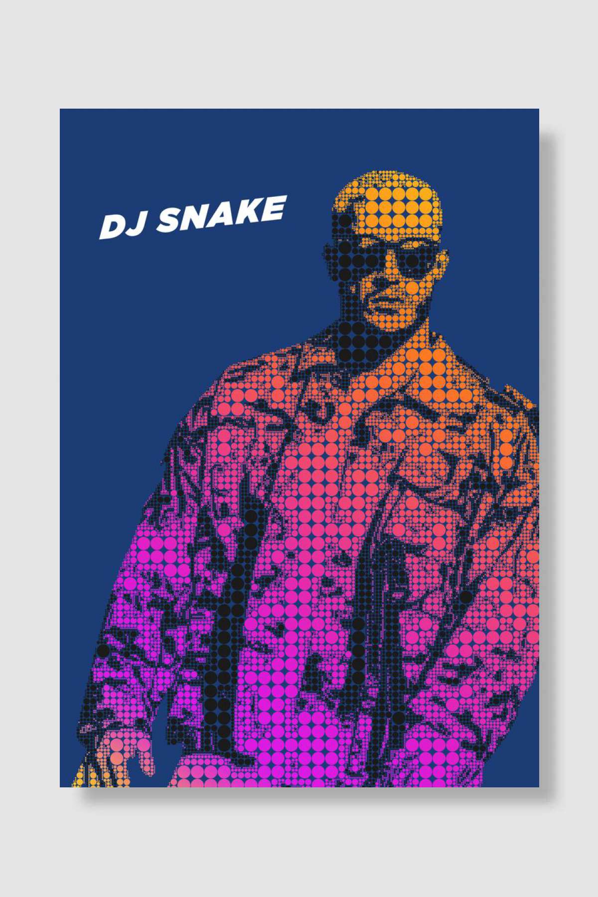 dj snake Müzik Poster Çerçevesiz Yüksek Kalite Müzik Afiş Duvar Poster