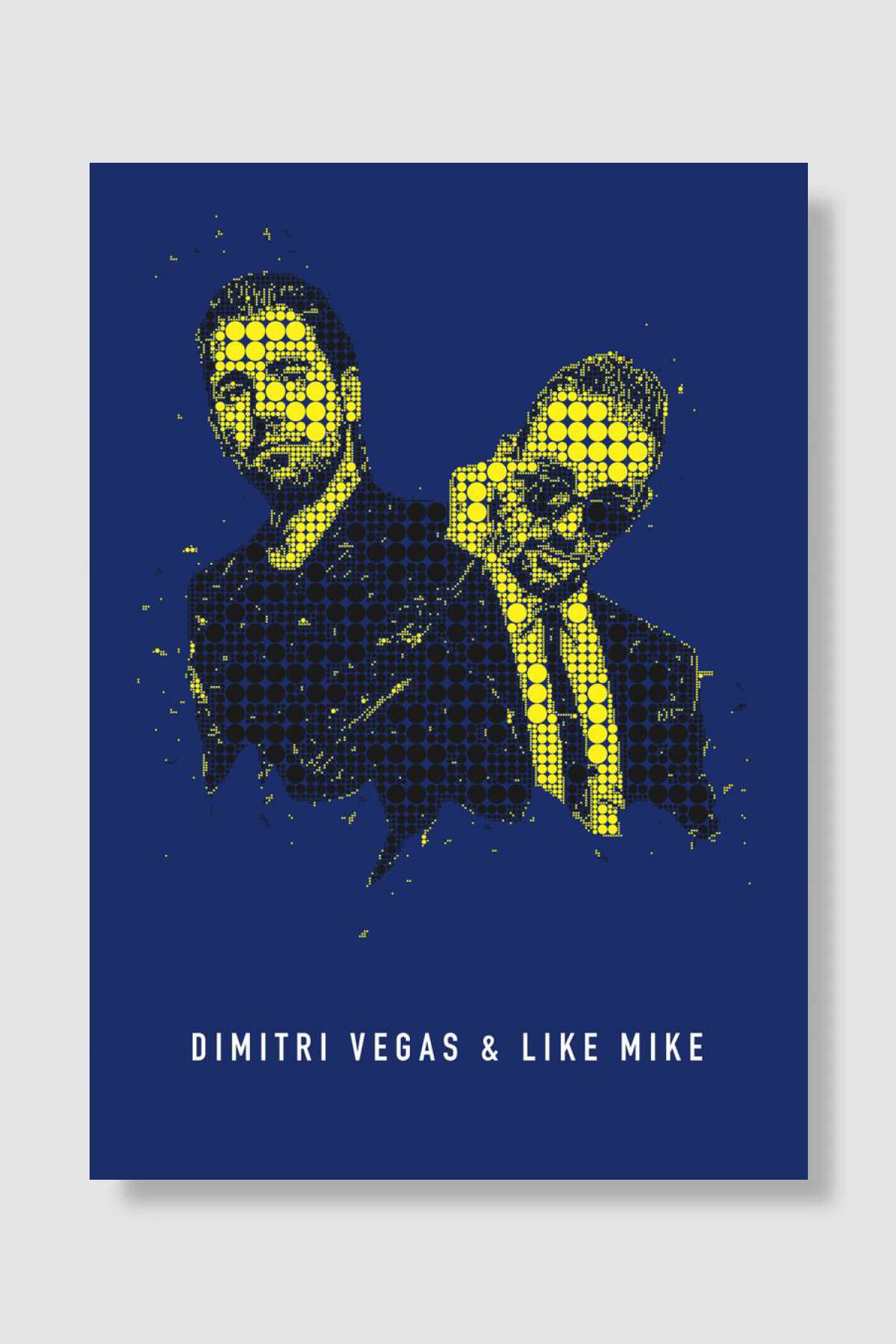 dimitri vegas like mike Müzik Poster Çerçevesiz Yüksek Kalite Müzik Afiş Duvar Poster