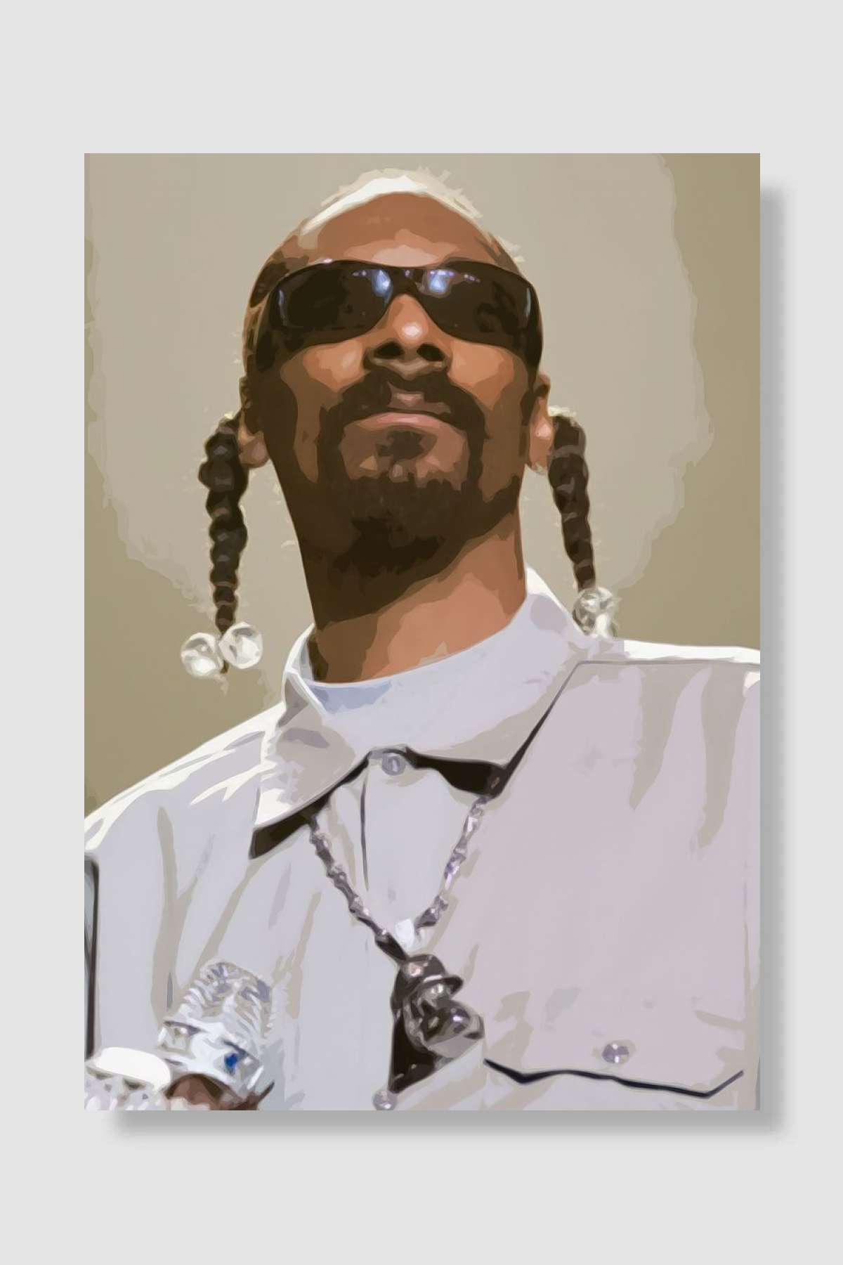 Snoop Dogg Müzik Poster Çerçevesiz Yüksek Kalite Müzik Afiş Duvar Poster