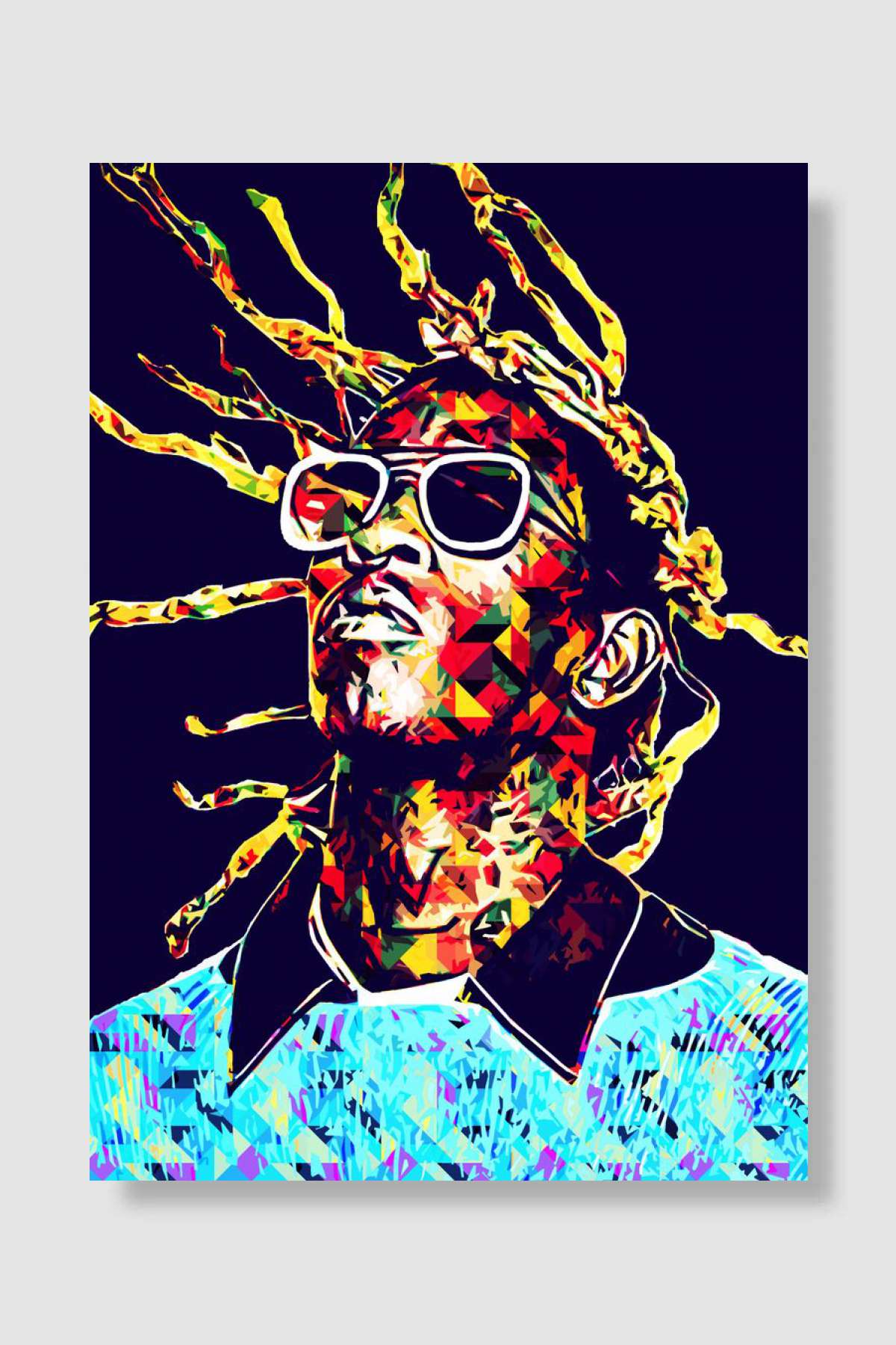 Young Thug Müzik Poster Çerçevesiz Yüksek Kalite Müzik Afiş Duvar Poster
