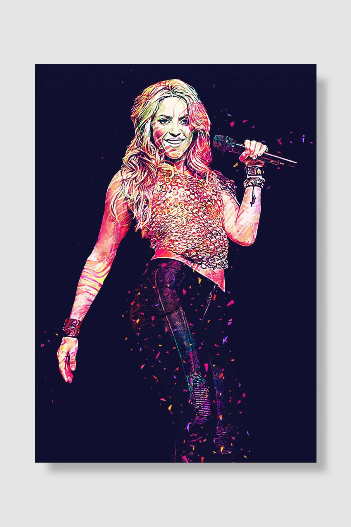 ARTIST Müzik Poster Çerçevesiz Yüksek Kalite Müzik Afiş Duvar Poster