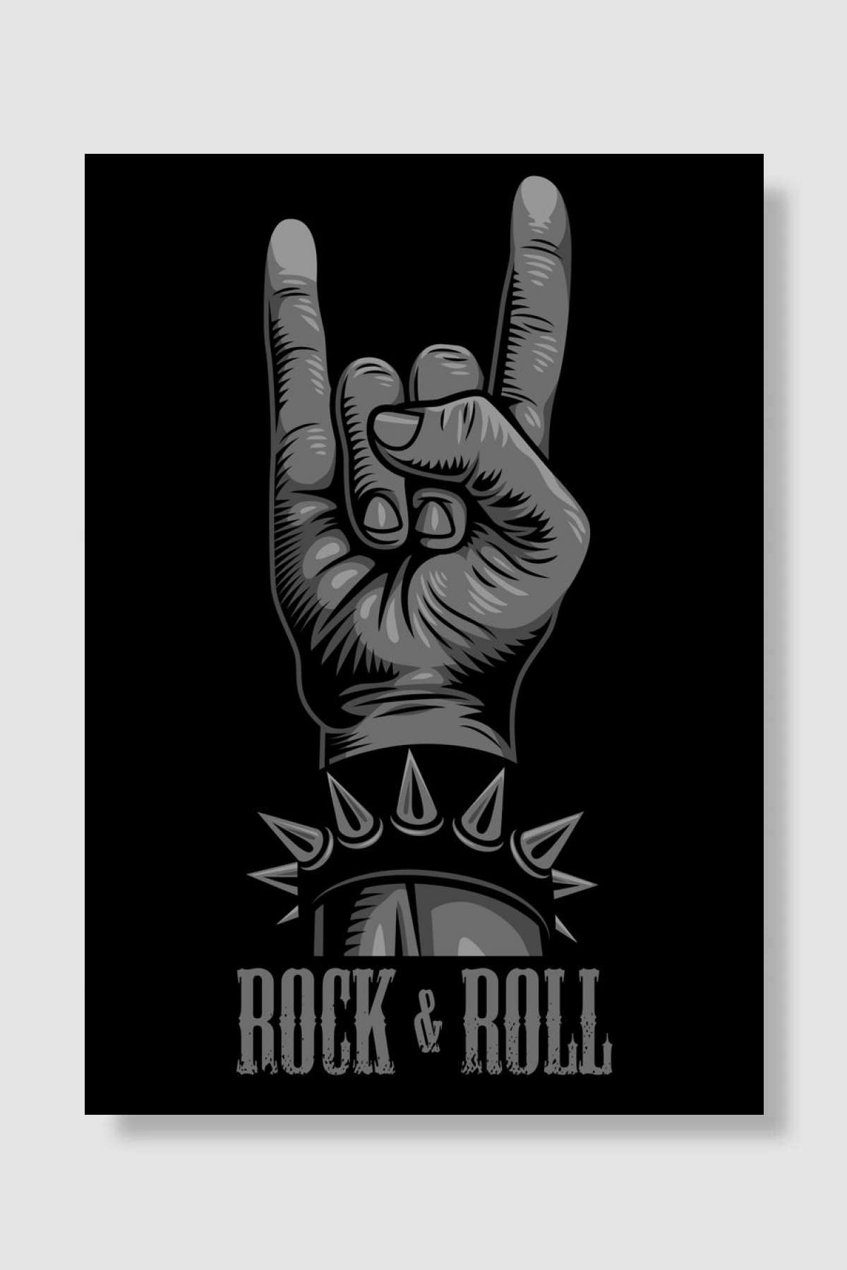Metal Music Müzik Poster Çerçevesiz Yüksek Kalite Müzik Afiş Duvar Poster