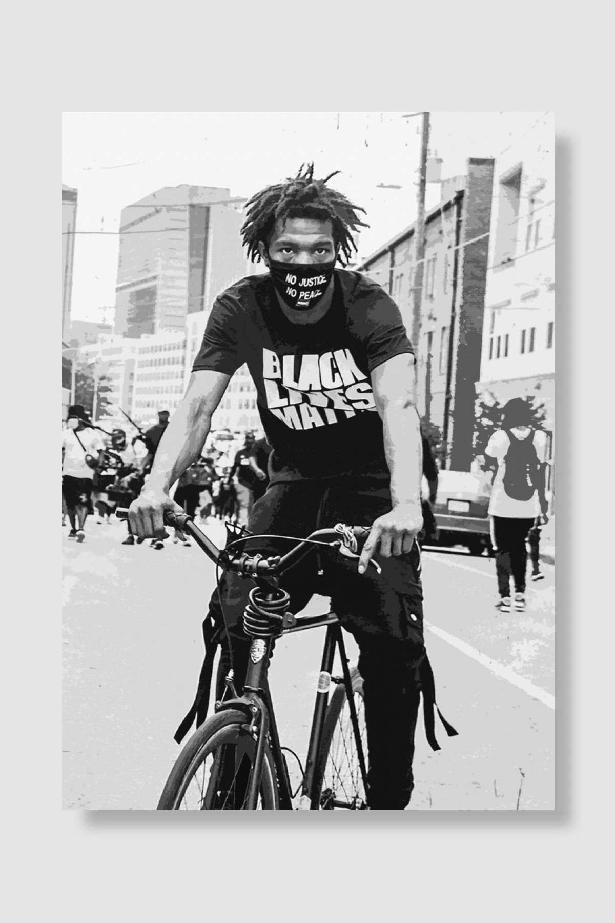 Lil Baby Müzik Poster Çerçevesiz Yüksek Kalite Müzik Afiş Duvar Poster