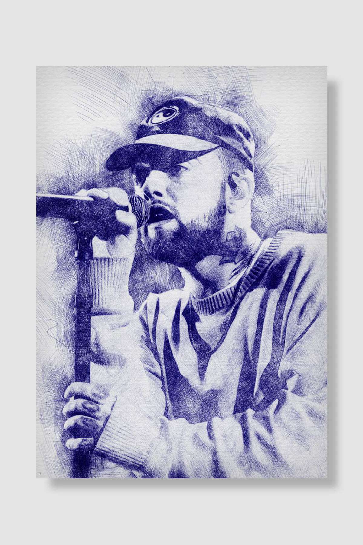 Mac Miller Müzik Poster Çerçevesiz Yüksek Kalite Müzik Afiş Duvar Poster