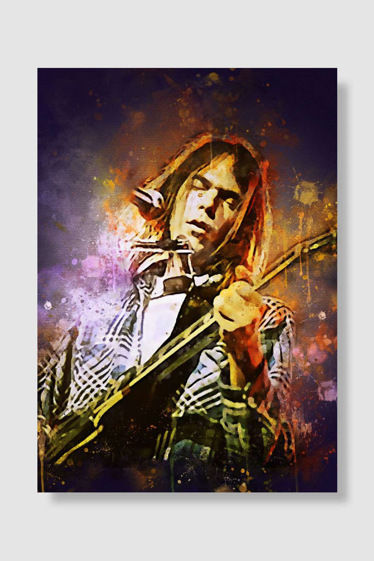 Neil Young II Müzik Poster Çerçevesiz Yüksek Kalite Müzik Afiş Duvar Poster