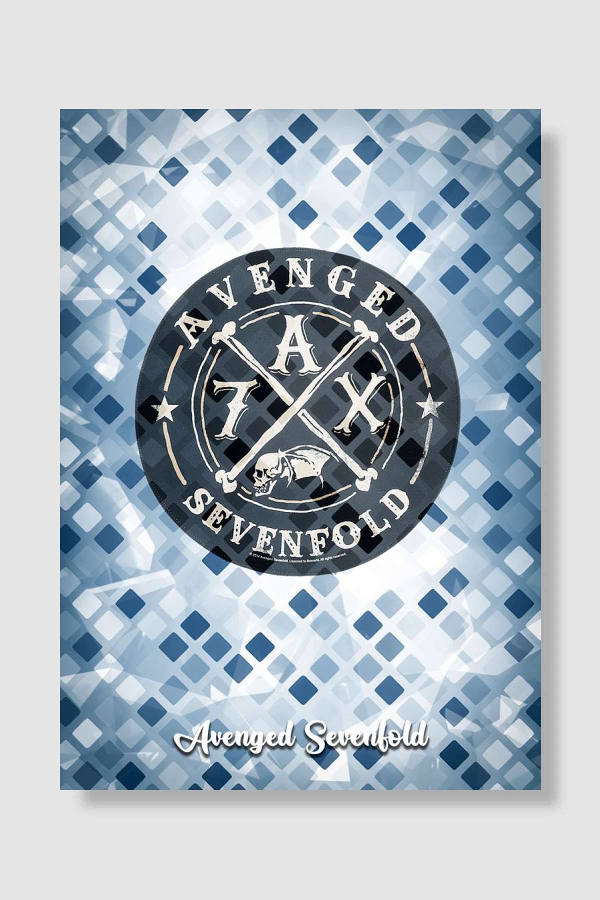 Avenged Sevenfold Müzik Poster Çerçevesiz Yüksek Kalite Müzik Afiş Duvar Poster