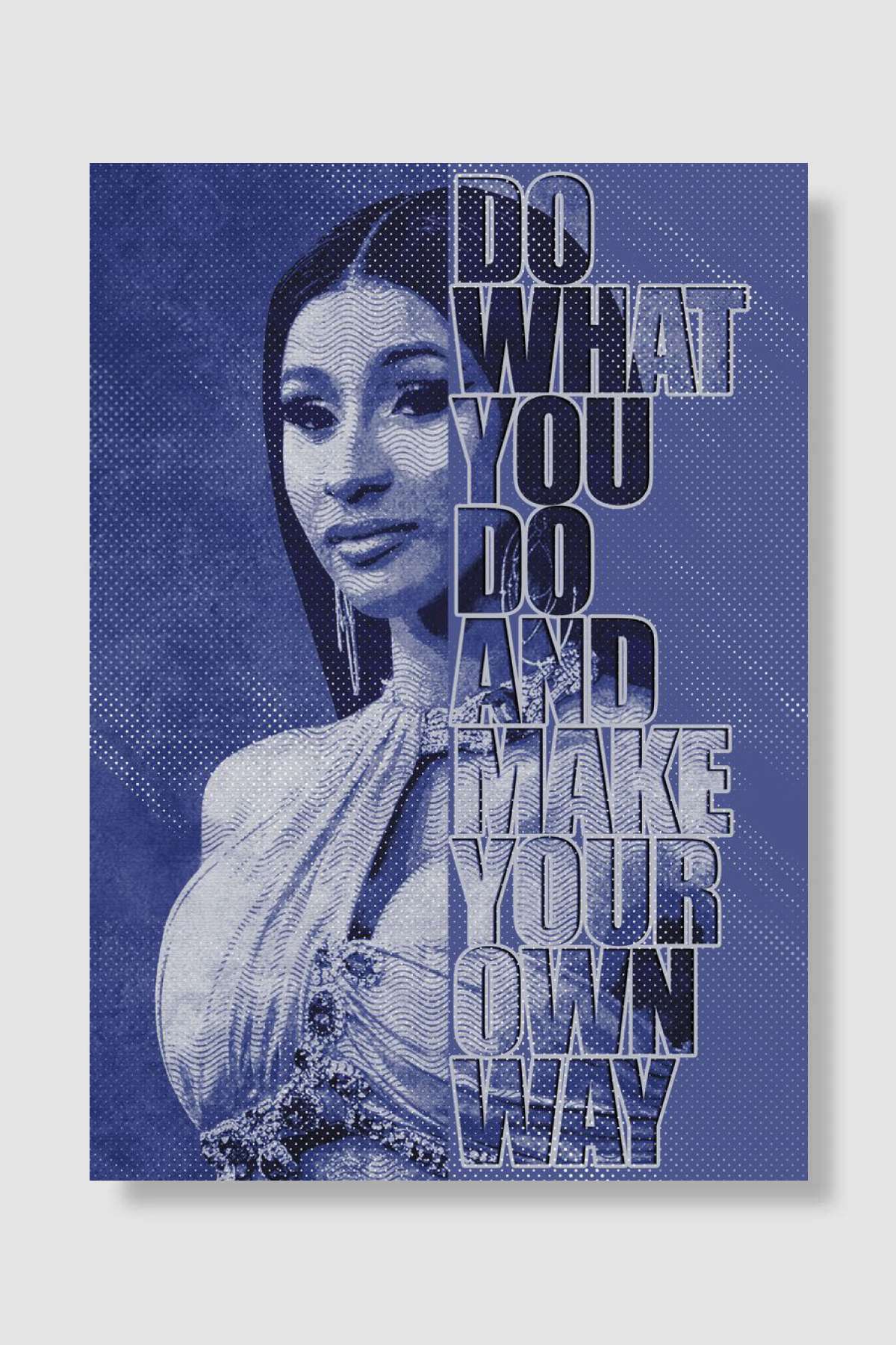 cardi b Müzik Poster Çerçevesiz Yüksek Kalite Müzik Afiş Duvar Poster